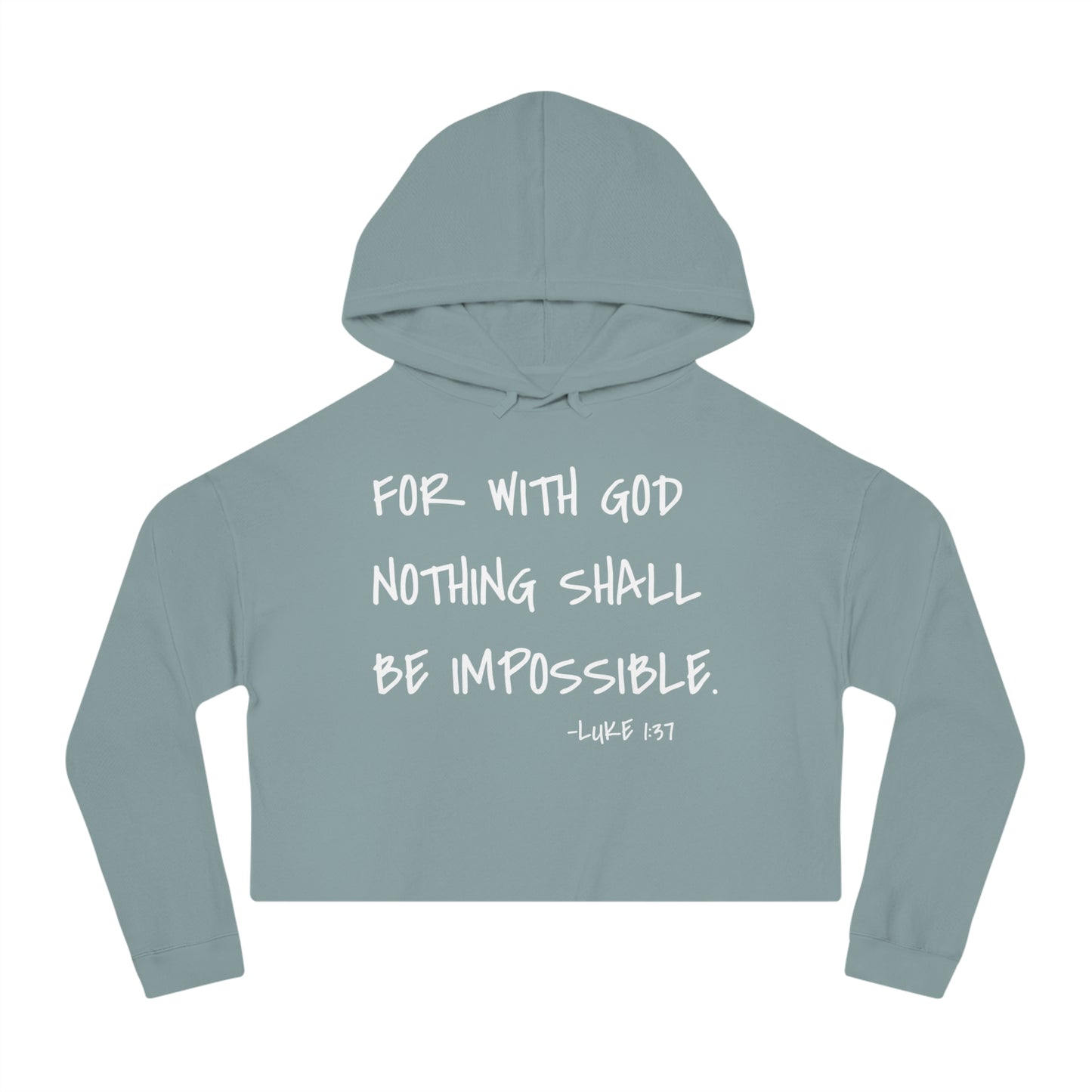 GOD DID - Women’s Cropped Hoodie
