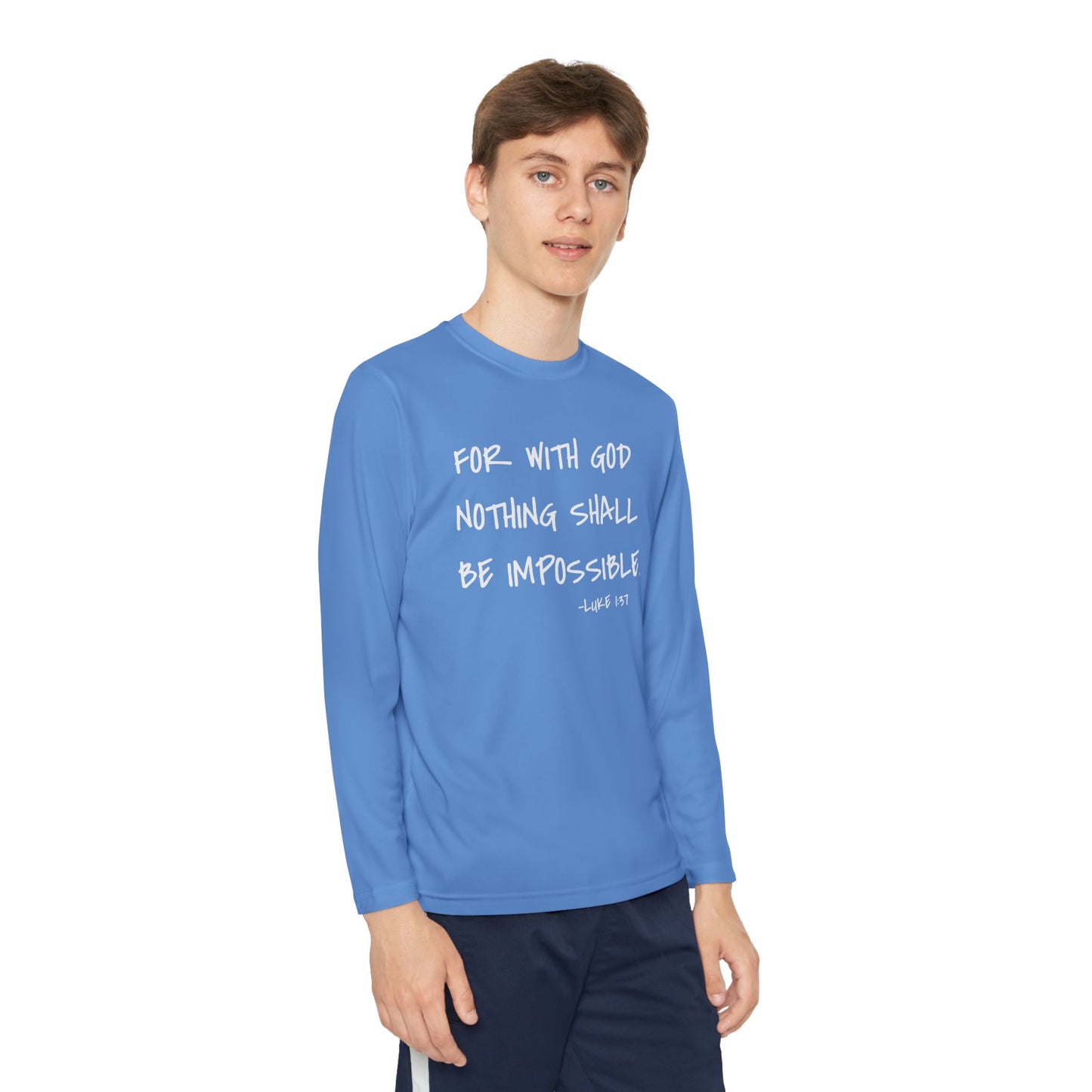 GOD DID - Youth Long Sleeve T-Shirt