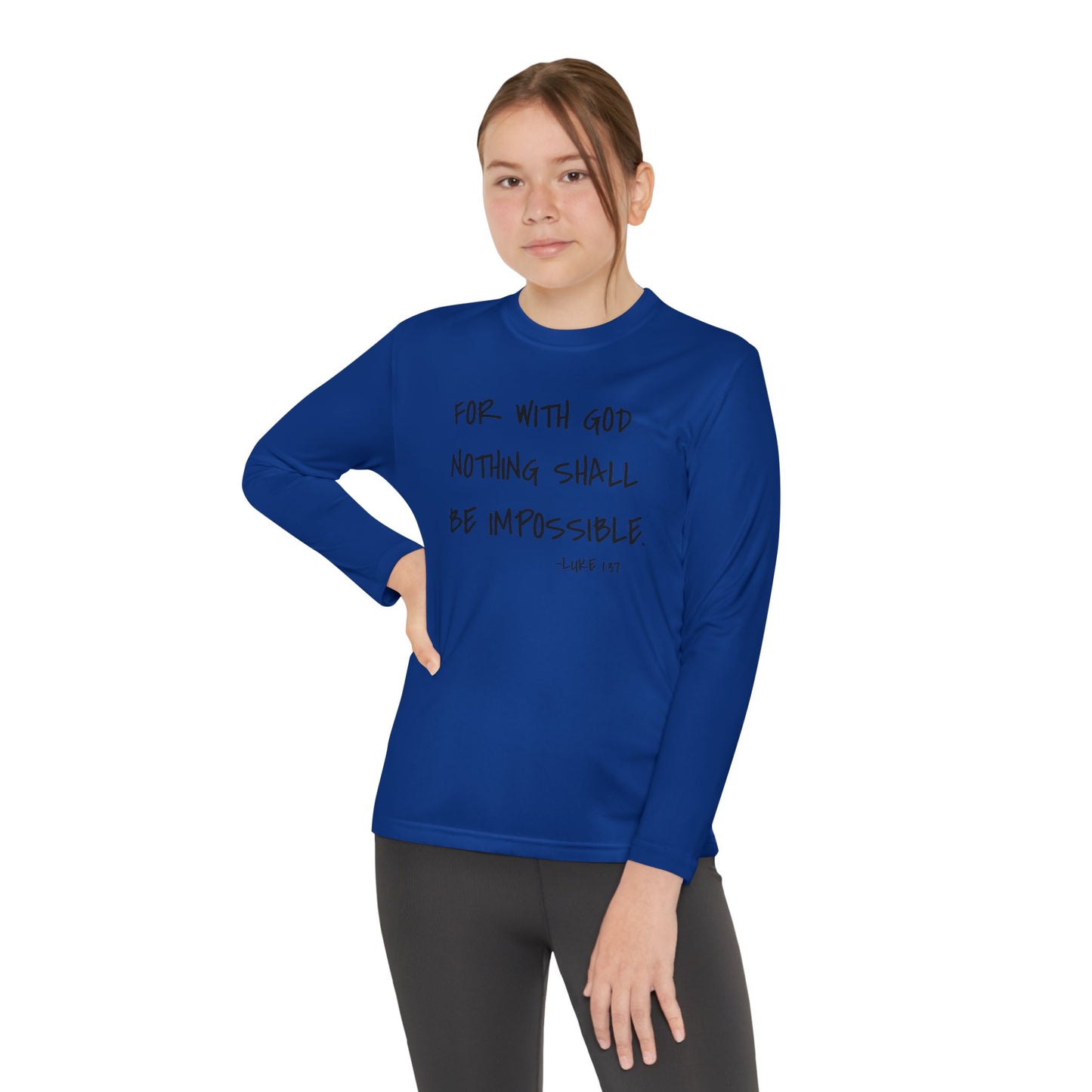 GOD DID - Youth Long Sleeve T-Shirt