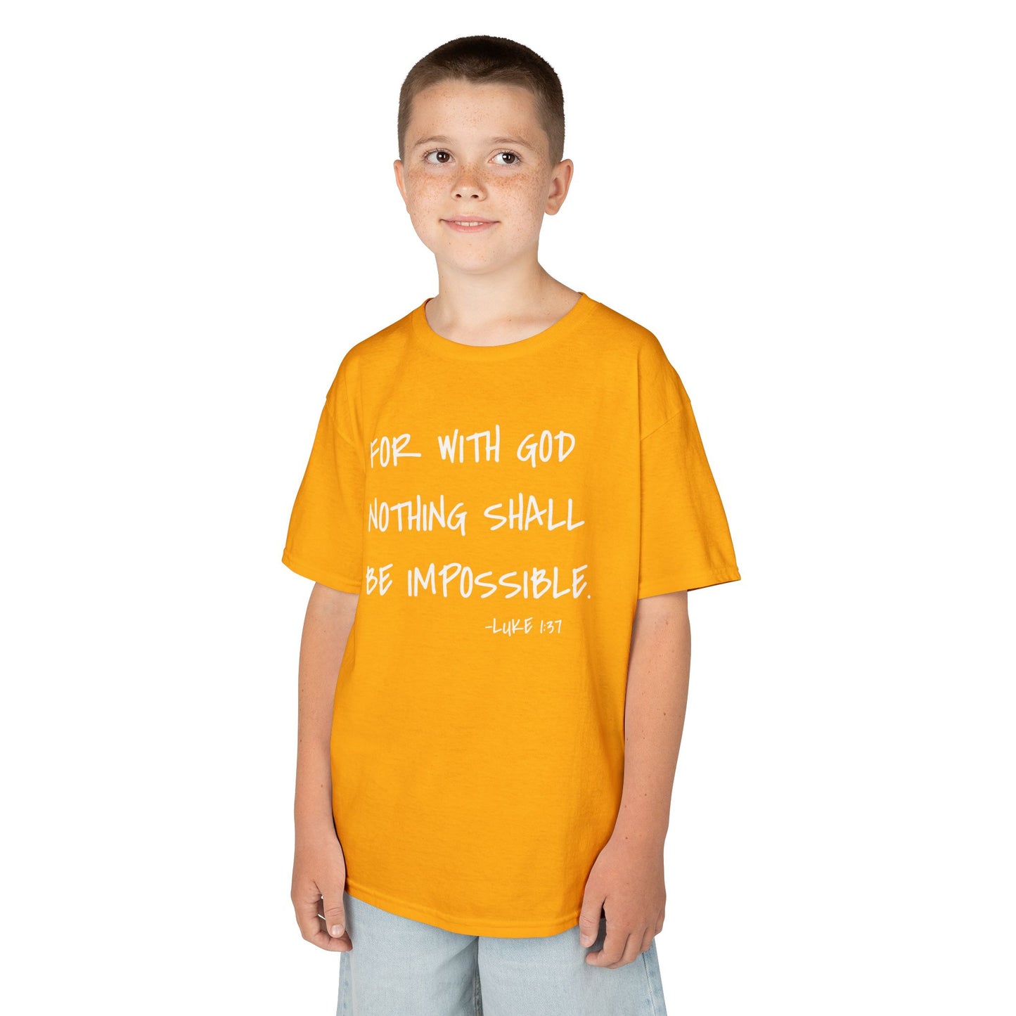 GOD DID - Kids Heavy T-Shirt