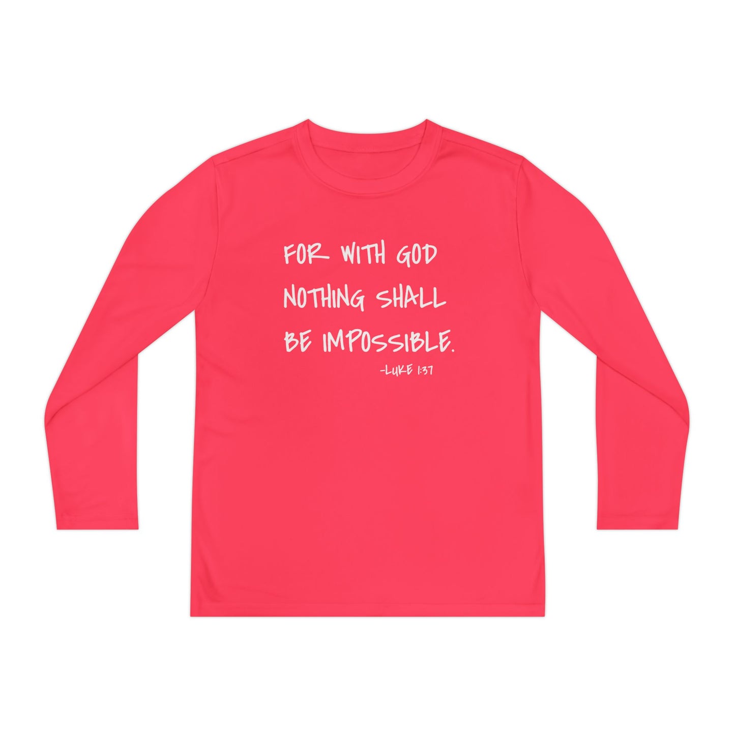 GOD DID - Youth Long Sleeve T-Shirt