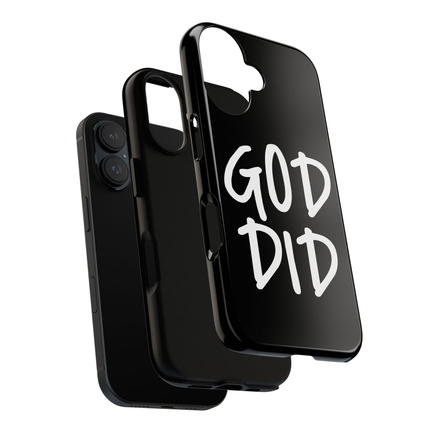GOD DID - Apple iPhone Case(iPhone 13, 14, 15, 16, 17 Pro/Pro Max)