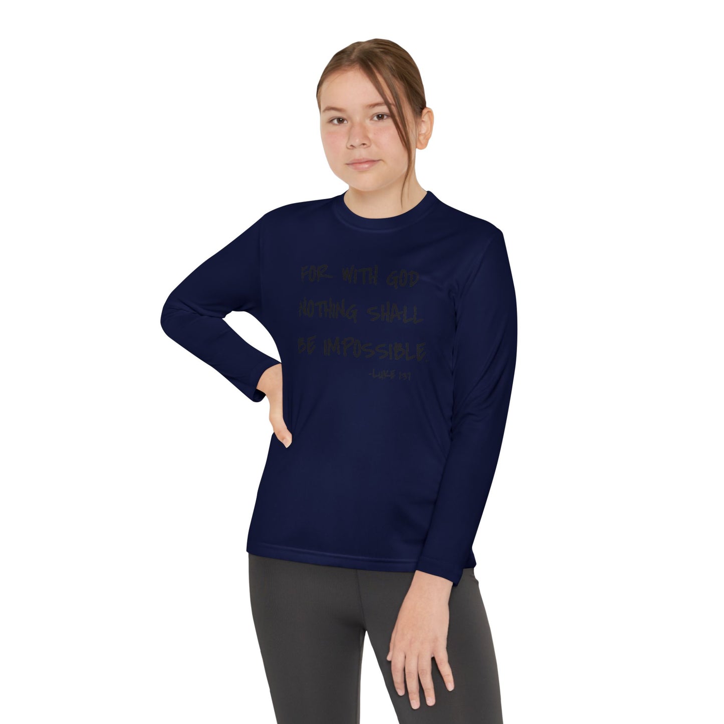 GOD DID - Youth Long Sleeve T-Shirt