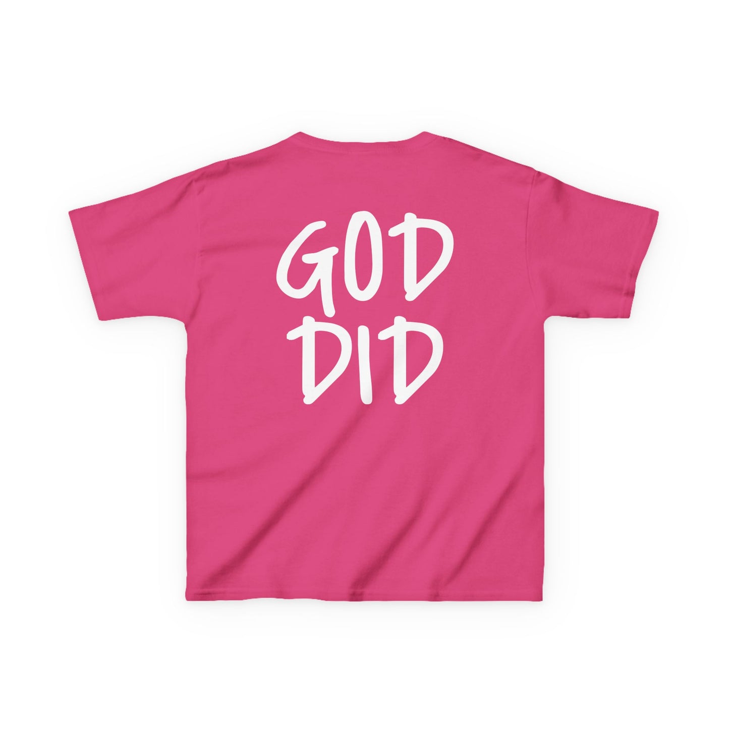 GOD DID - Kids Heavy T-Shirt