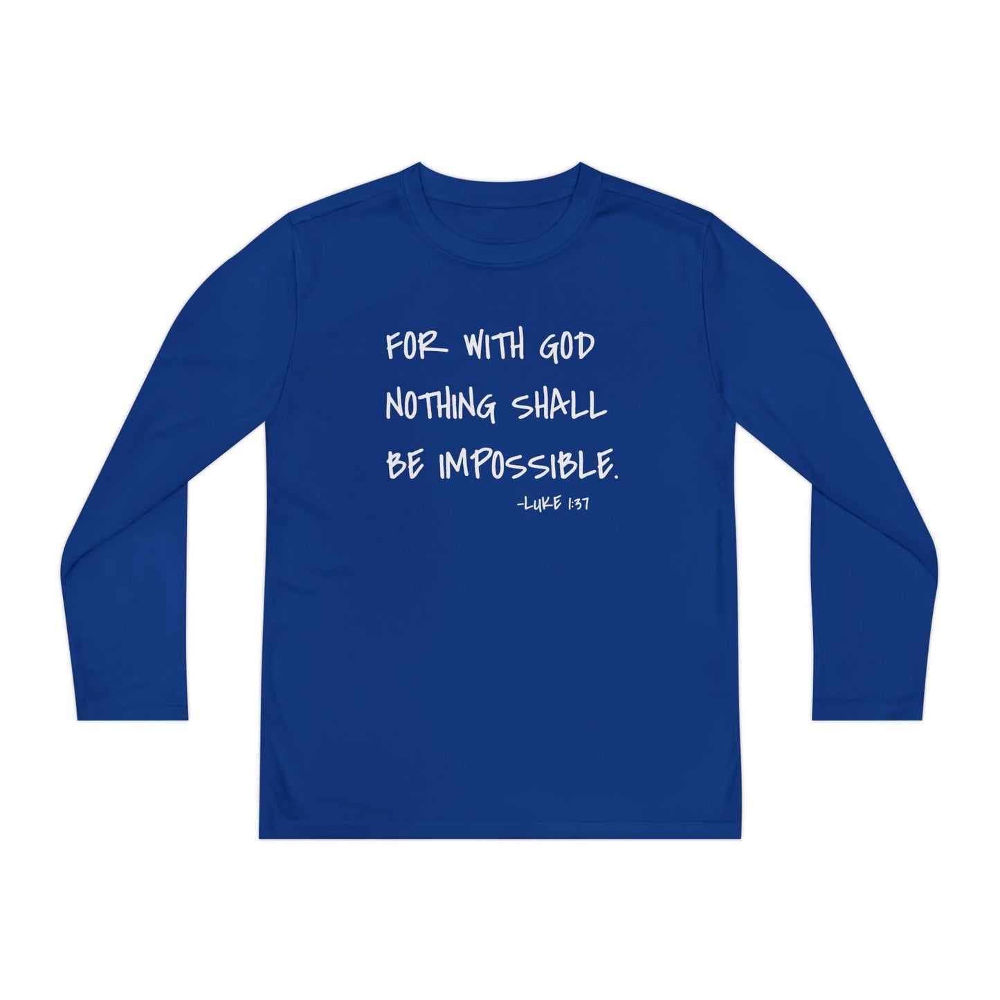 GOD DID - Youth Long Sleeve T-Shirt