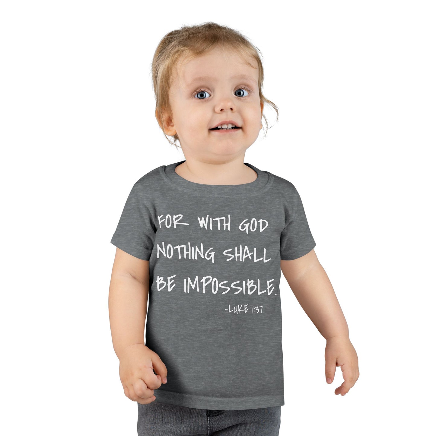 GOD DID - Faith Inspired Toddler T-shirt