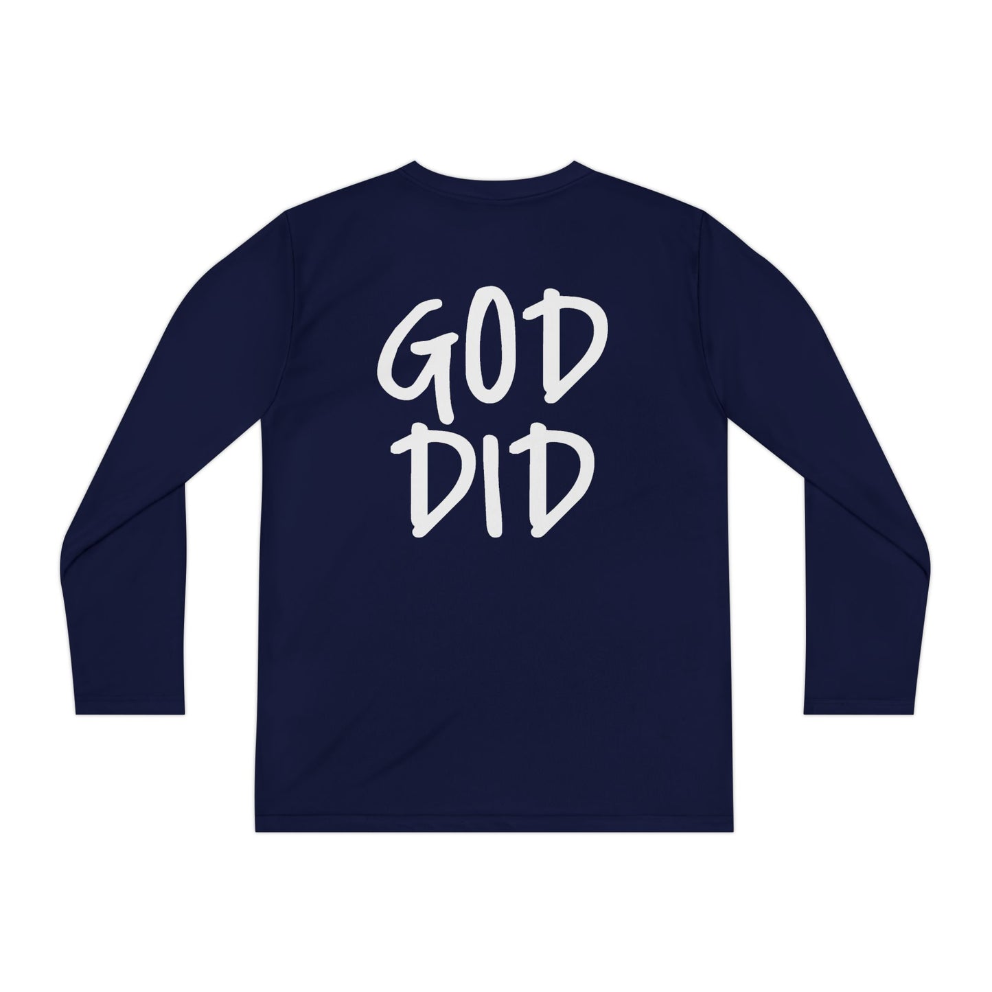 GOD DID - Youth Long Sleeve T-Shirt