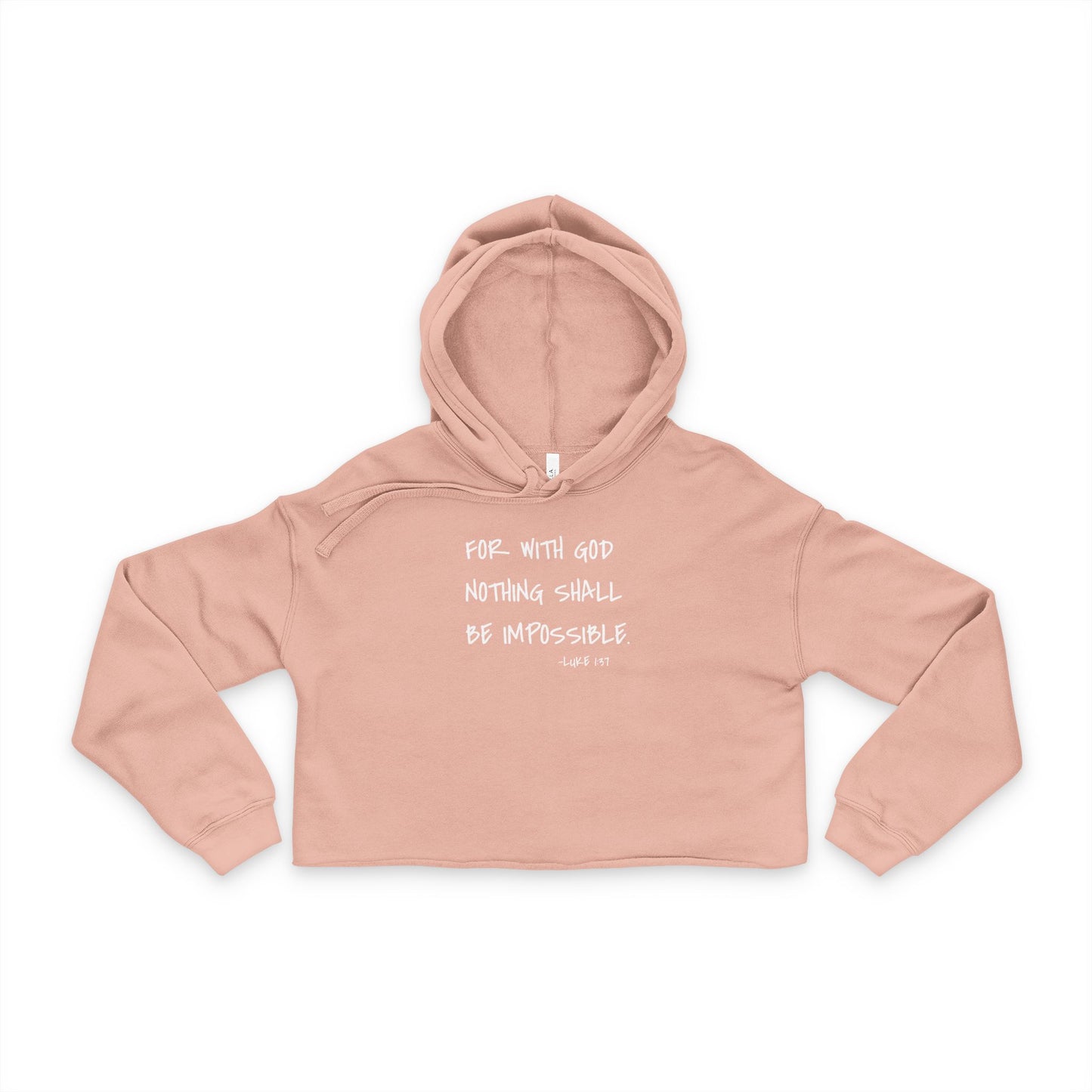 GOD DID - Women's Cropped Hoodie