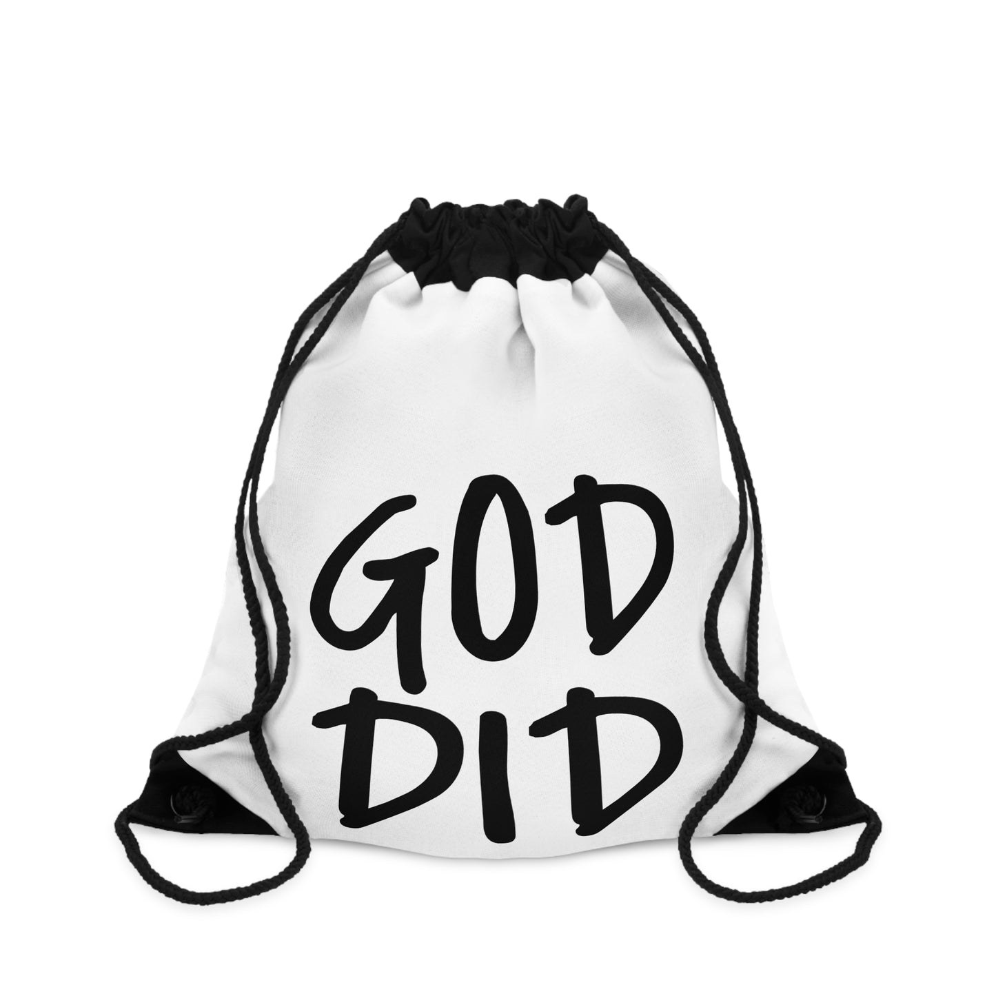 GOD DID - Drawstring Bag