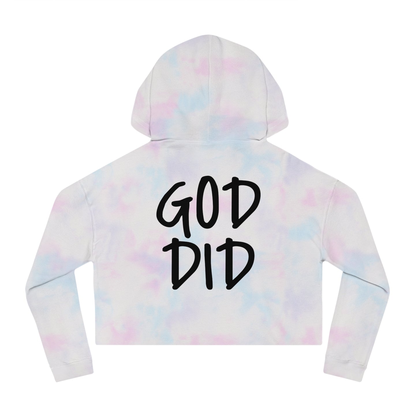 GOD DID - Women’s Cropped Hoodie