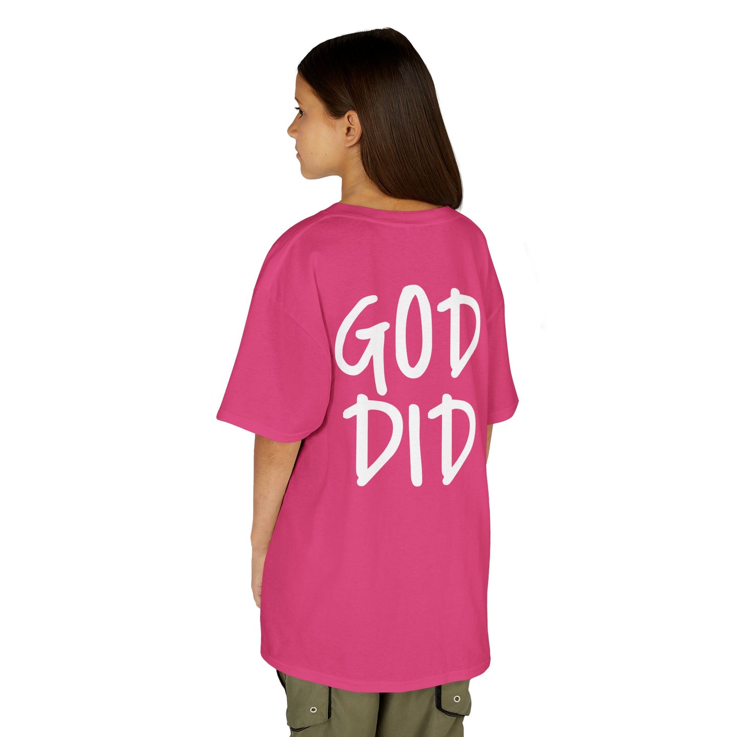 GOD DID - Kids Heavy T-Shirt