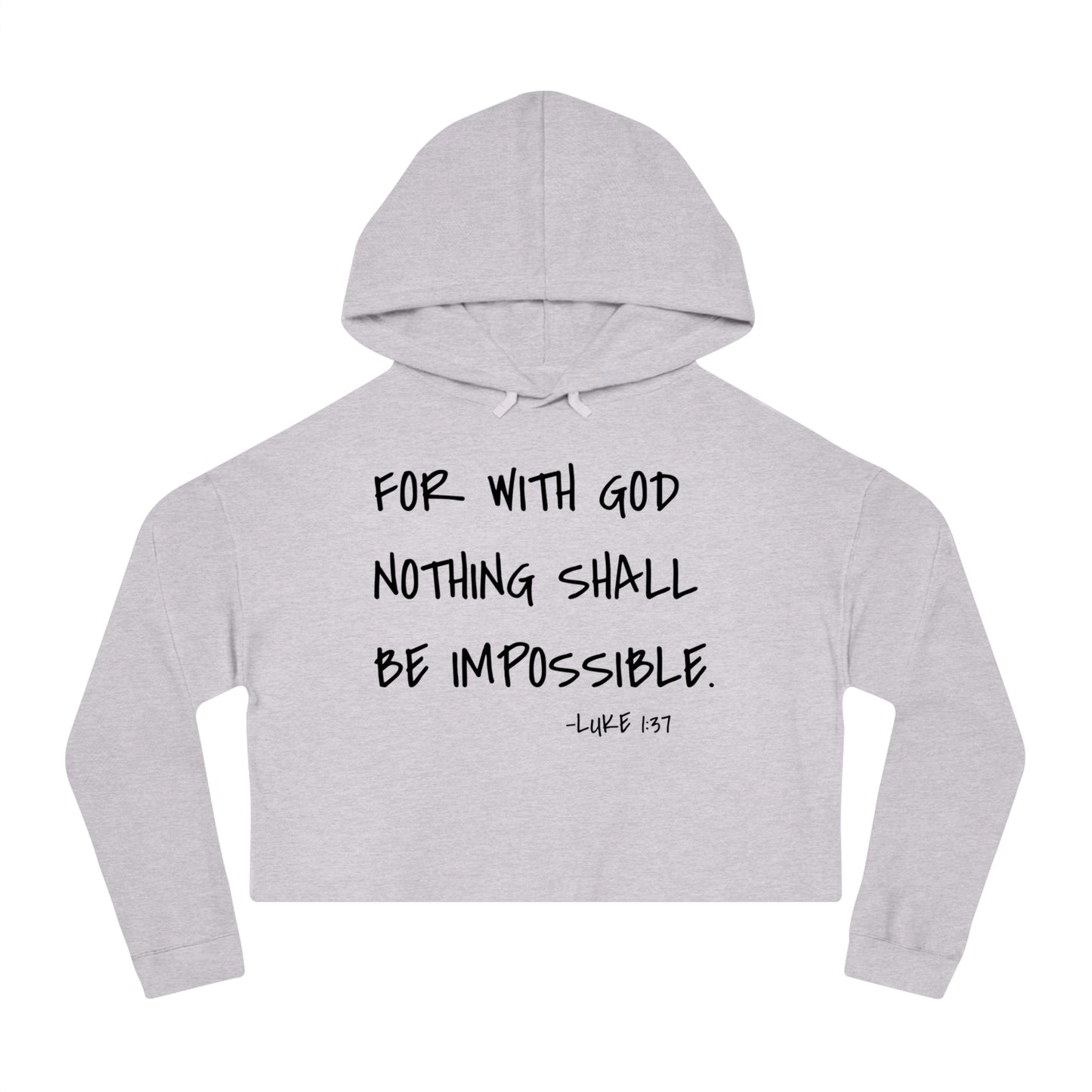 GOD DID - Women’s Cropped Hoodie