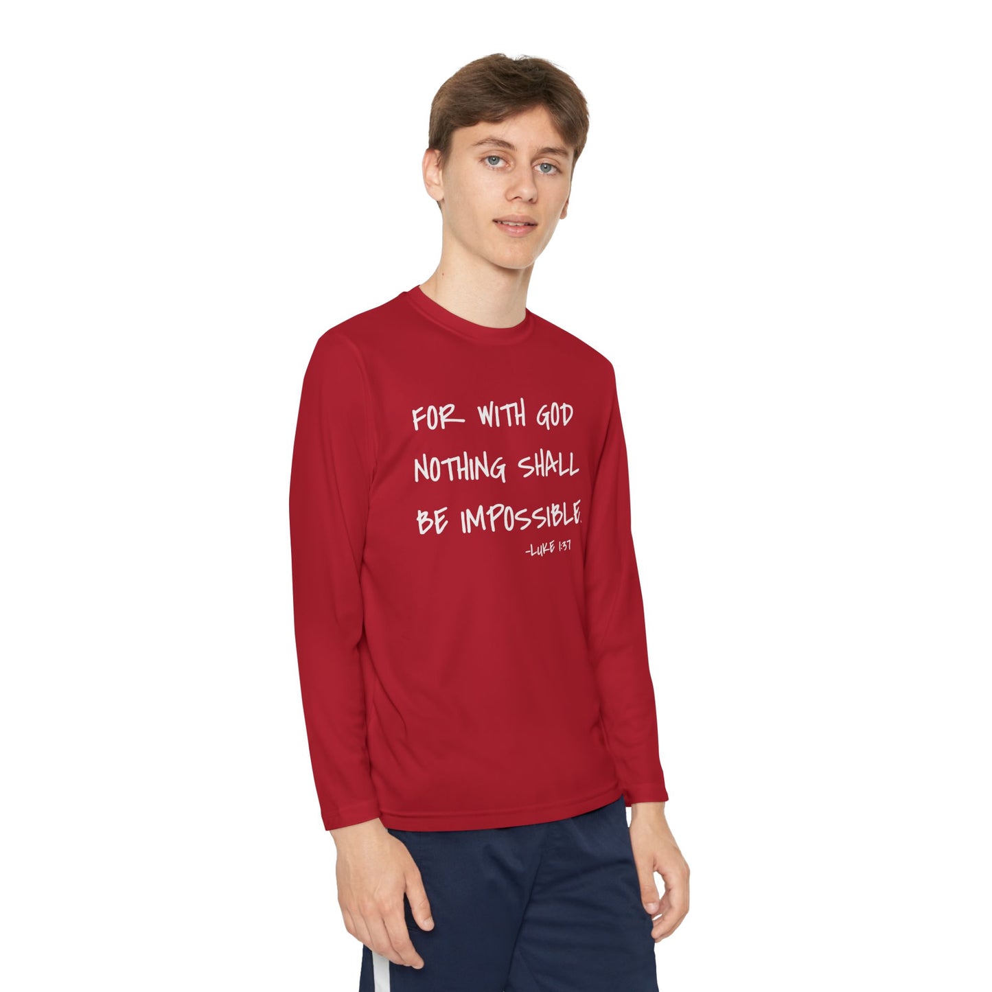 GOD DID - Youth Long Sleeve T-Shirt