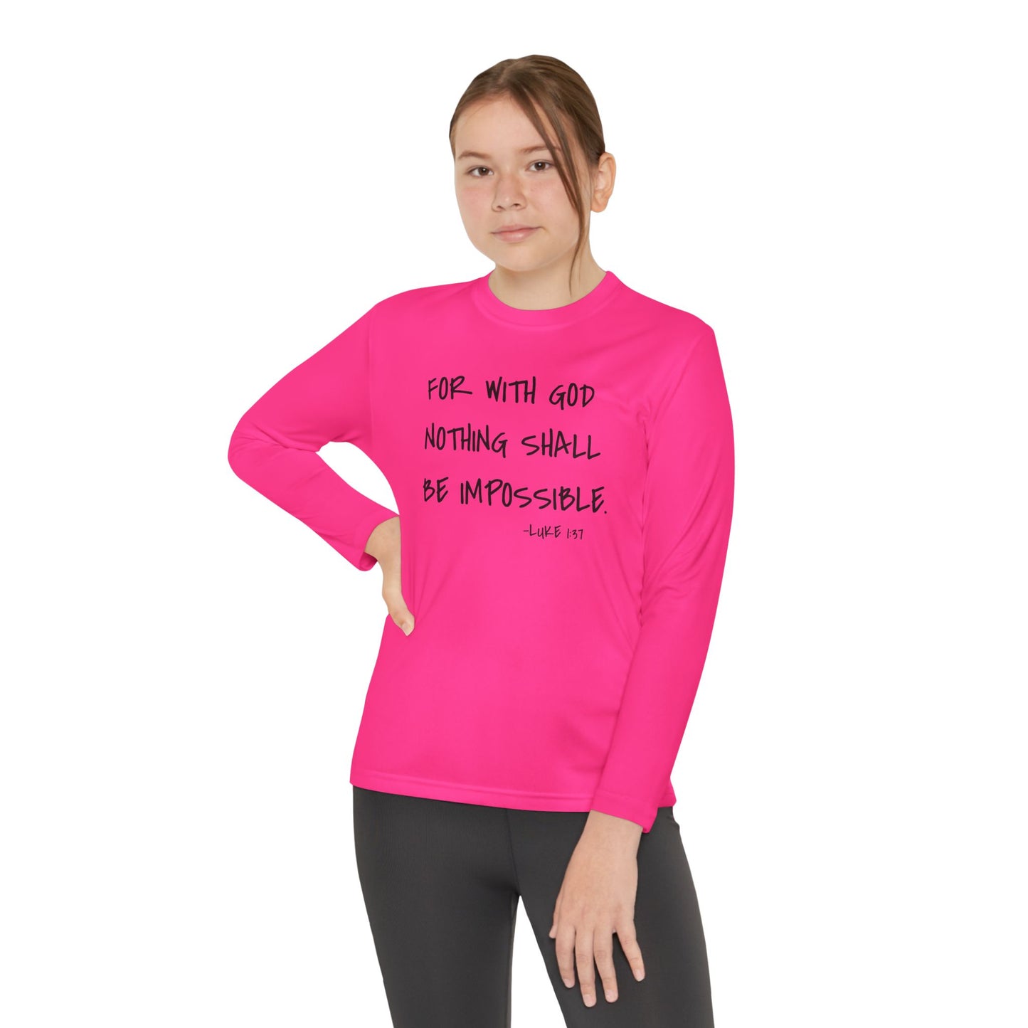 GOD DID - Youth Long Sleeve T-Shirt