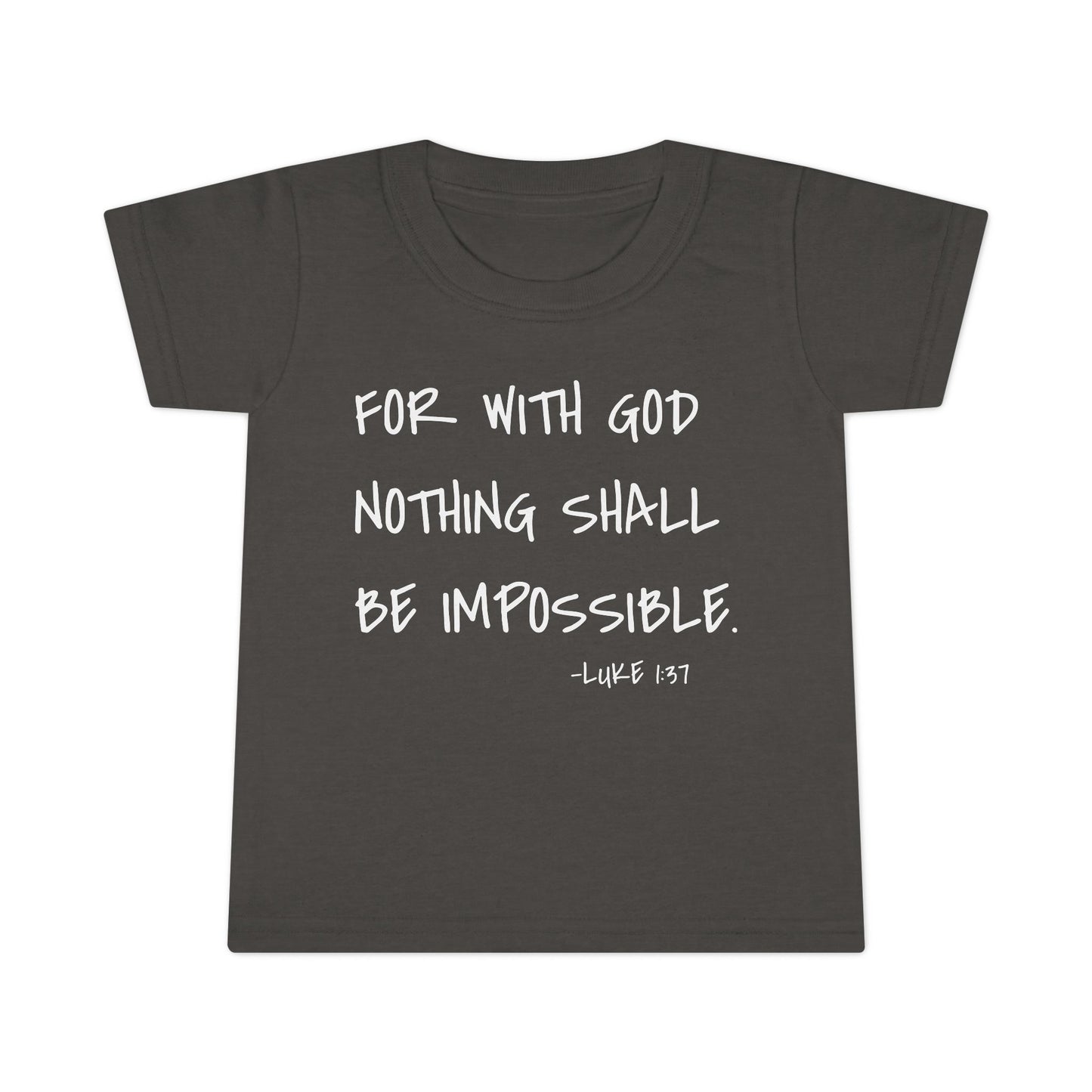 GOD DID - Faith Inspired Toddler T-shirt