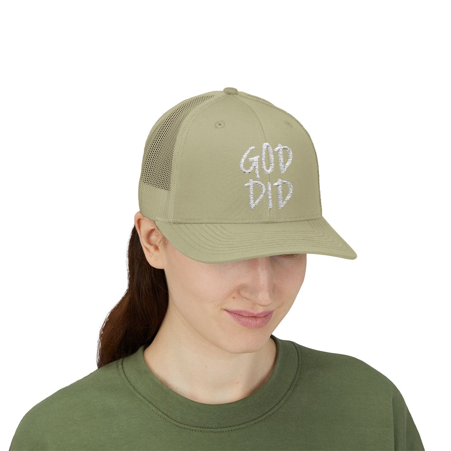 GOD DID - Snapback Trucker Cap