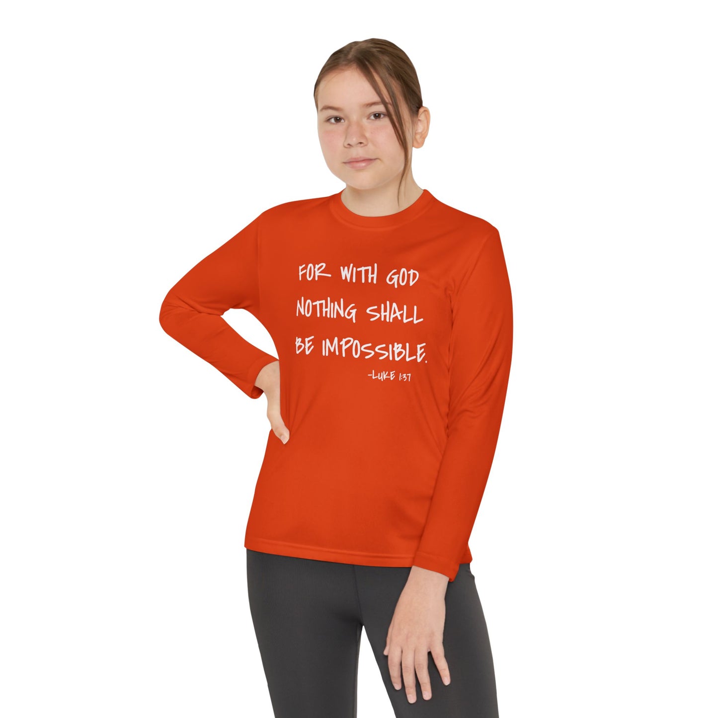 GOD DID - Youth Long Sleeve T-Shirt