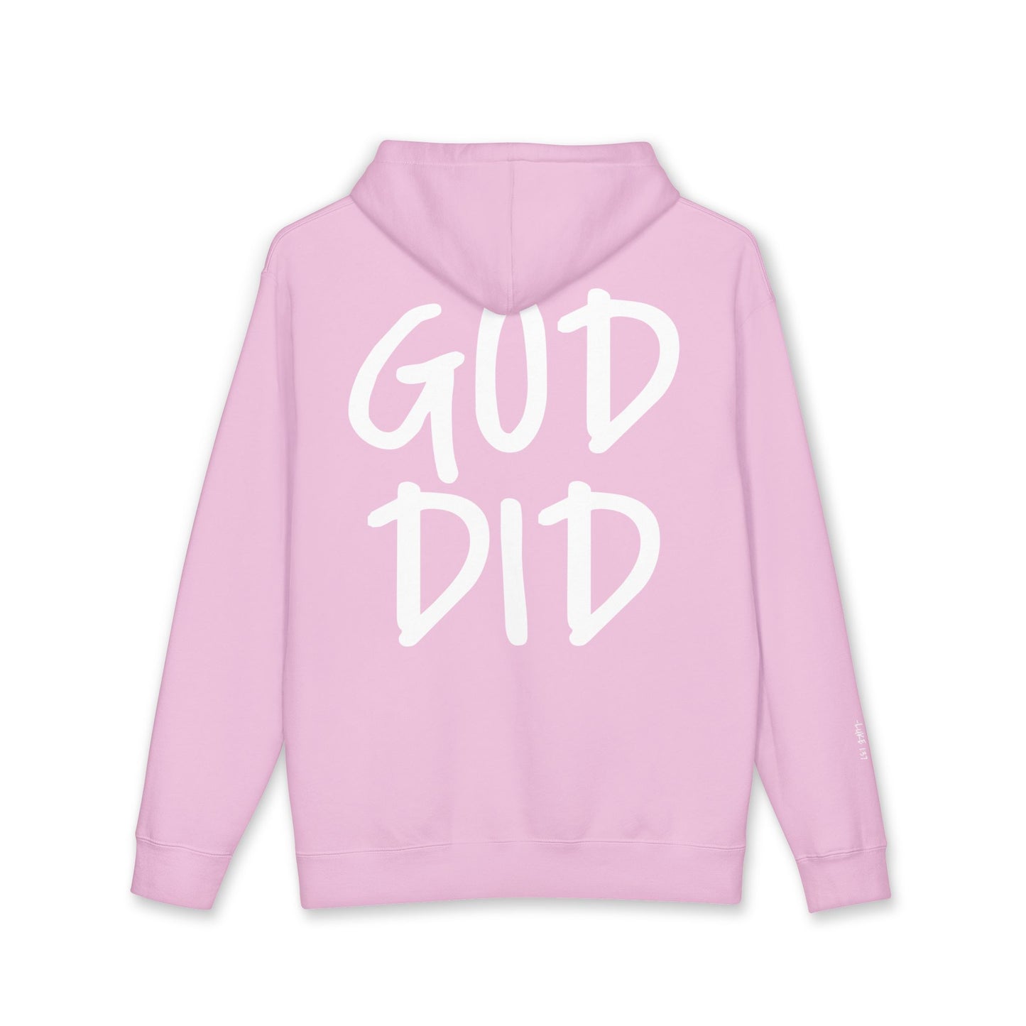 GOD DID - Faith Based Statement Hoodie