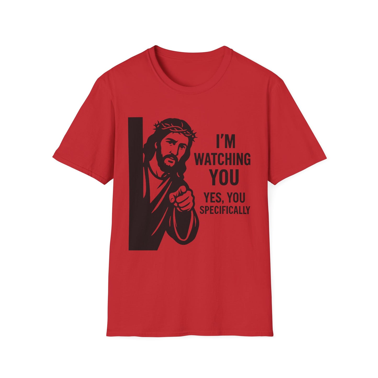 Jesus "I'm Watching You" T-Shirt, Funny Gift for Friends