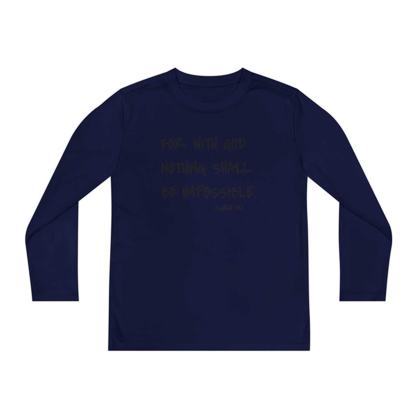 GOD DID - Youth Long Sleeve T-Shirt