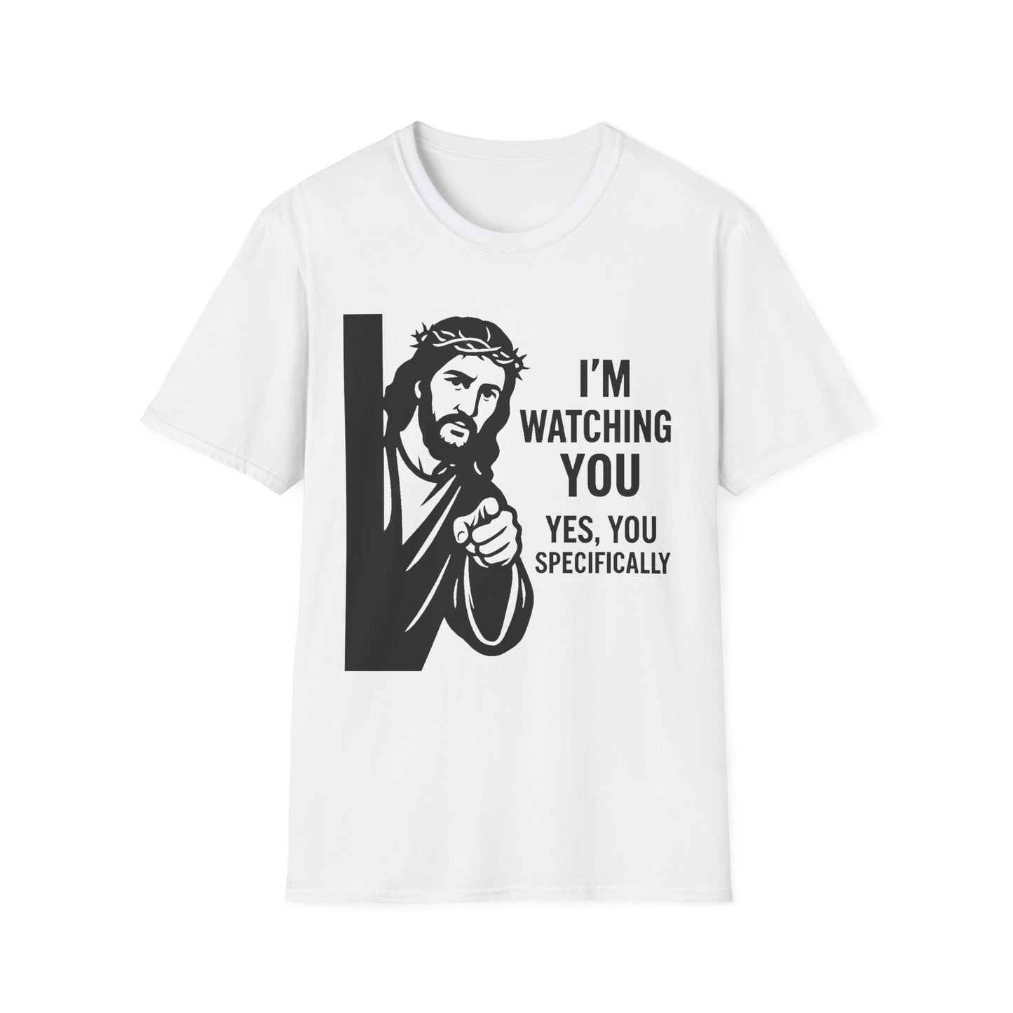 Jesus "I'm Watching You" T-Shirt, Funny Gift for Friends