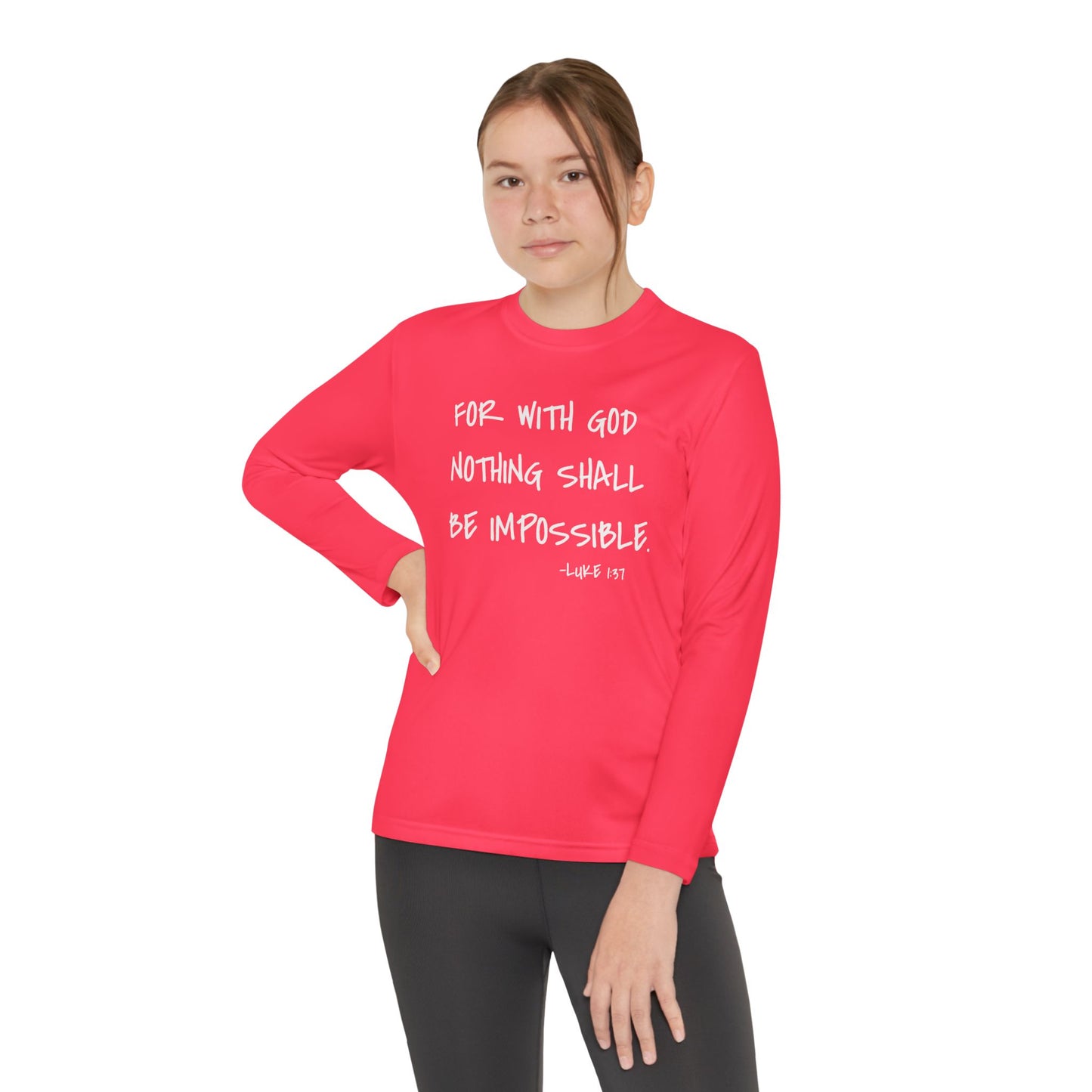 GOD DID - Youth Long Sleeve T-Shirt