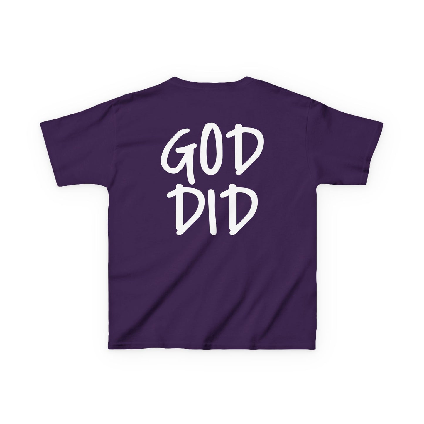 GOD DID - Kids Heavy T-Shirt