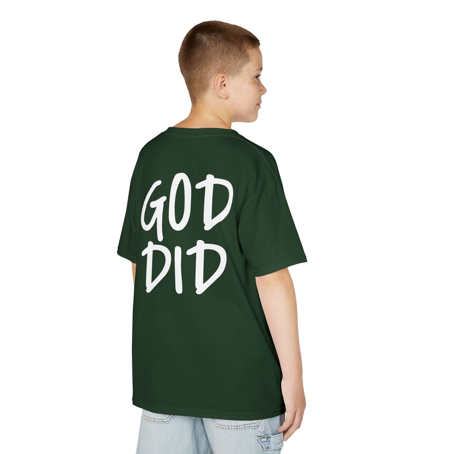 GOD DID - Kids Heavy T-Shirt