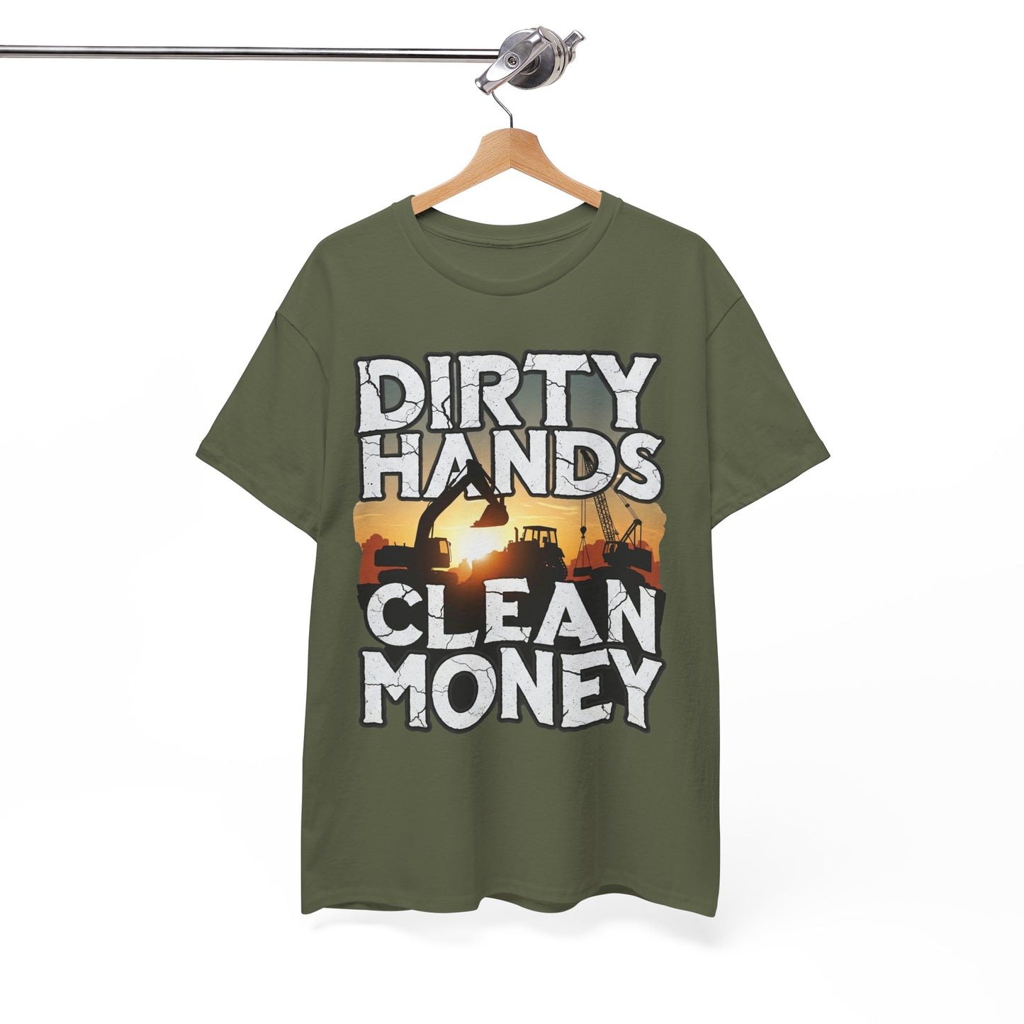 Dirty Hands Clean Money T-Shirt - Great for Tradespeople