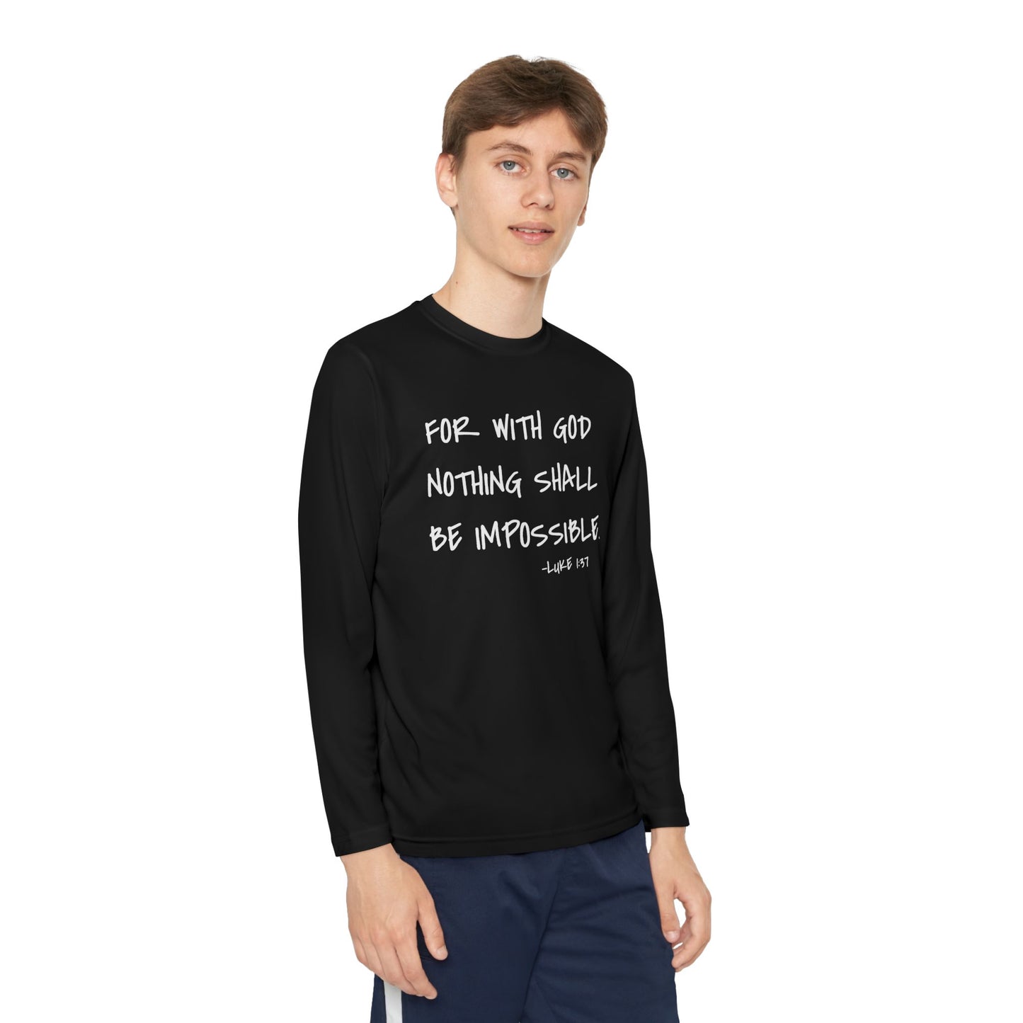 GOD DID - Youth Long Sleeve T-Shirt