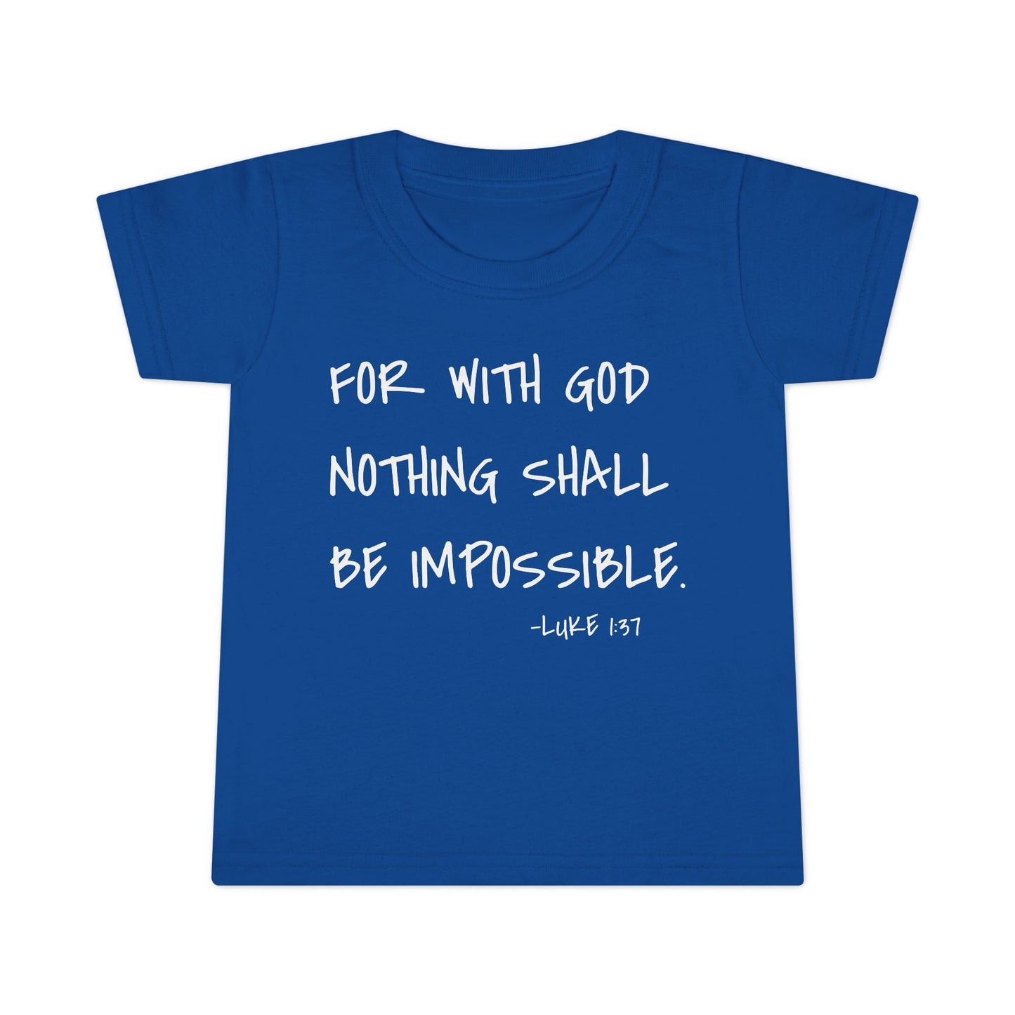 GOD DID - Faith Inspired Toddler T-shirt