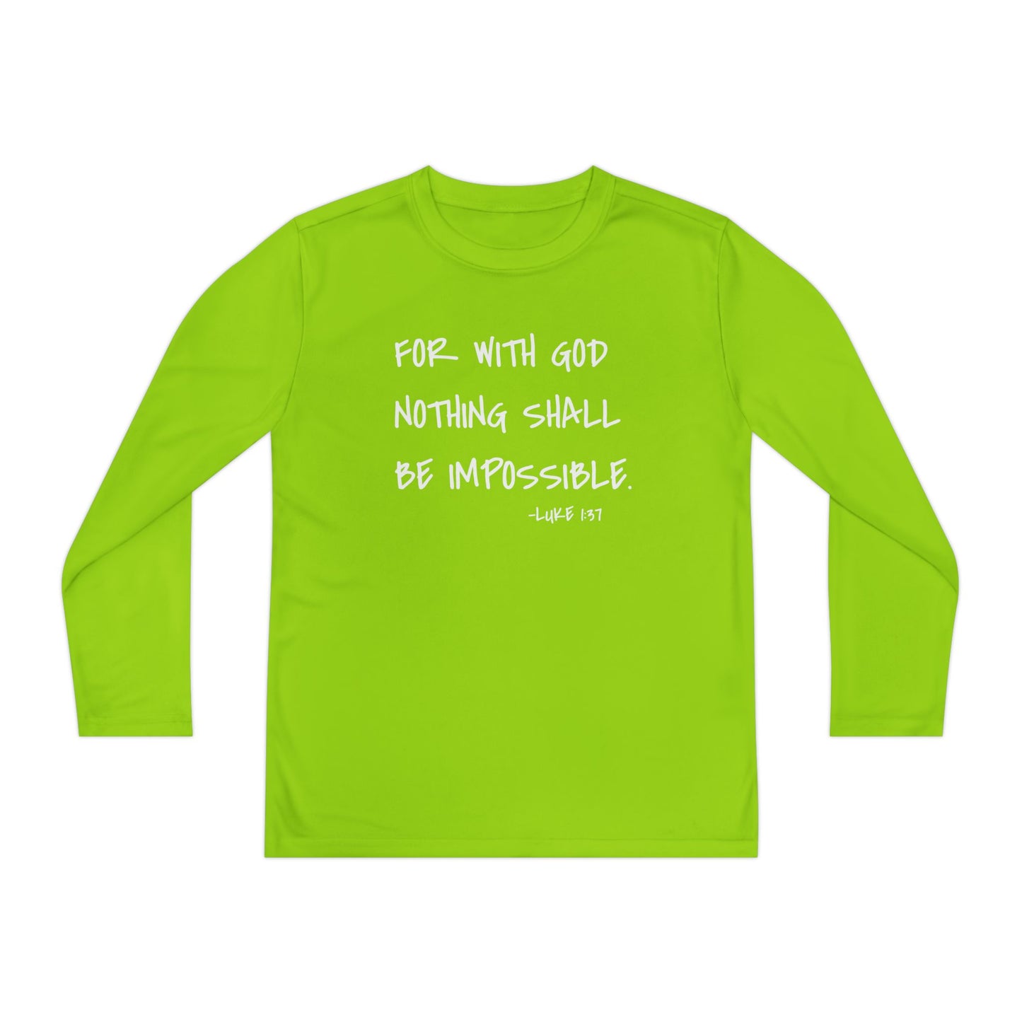 GOD DID - Youth Long Sleeve T-Shirt