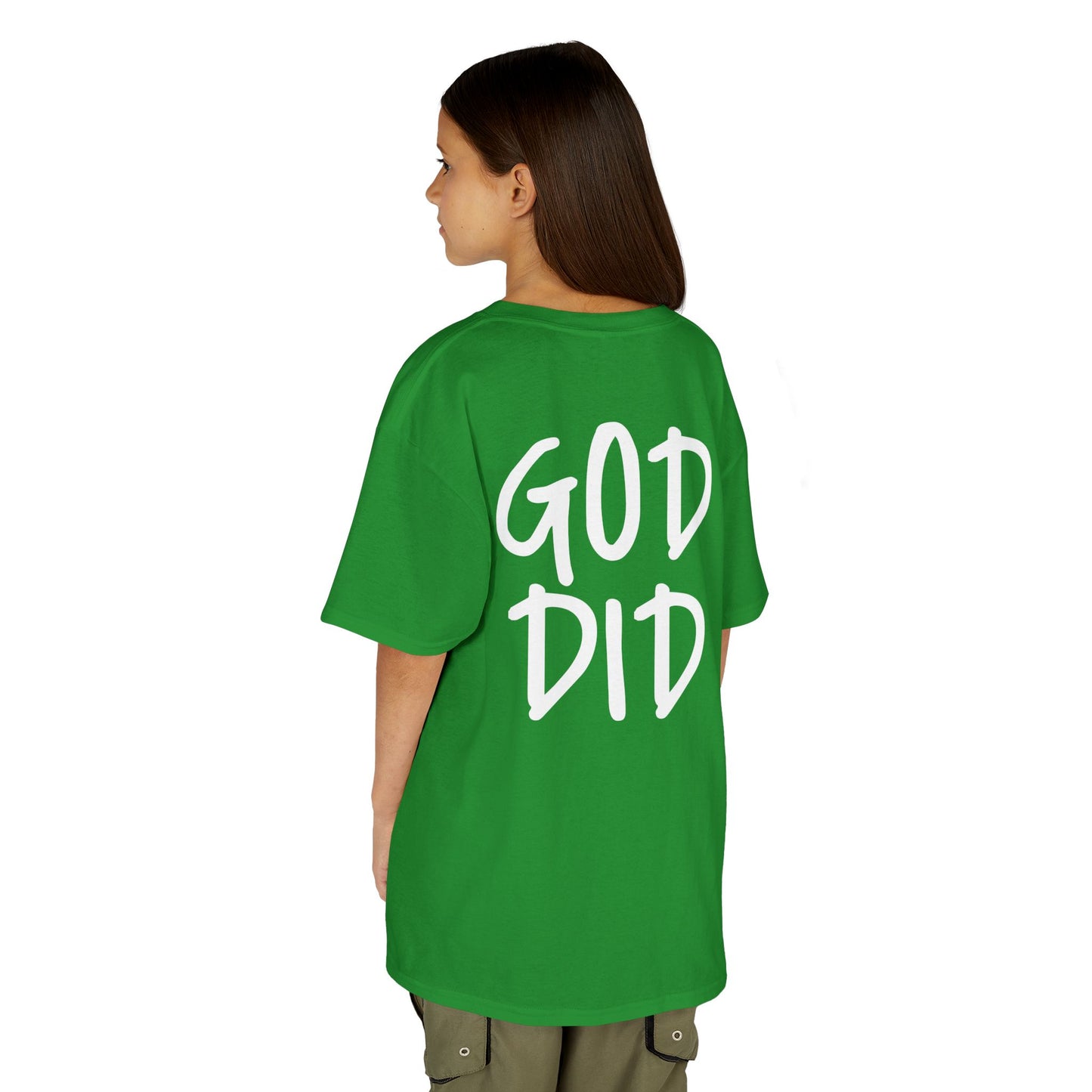 GOD DID - Kids Heavy T-Shirt