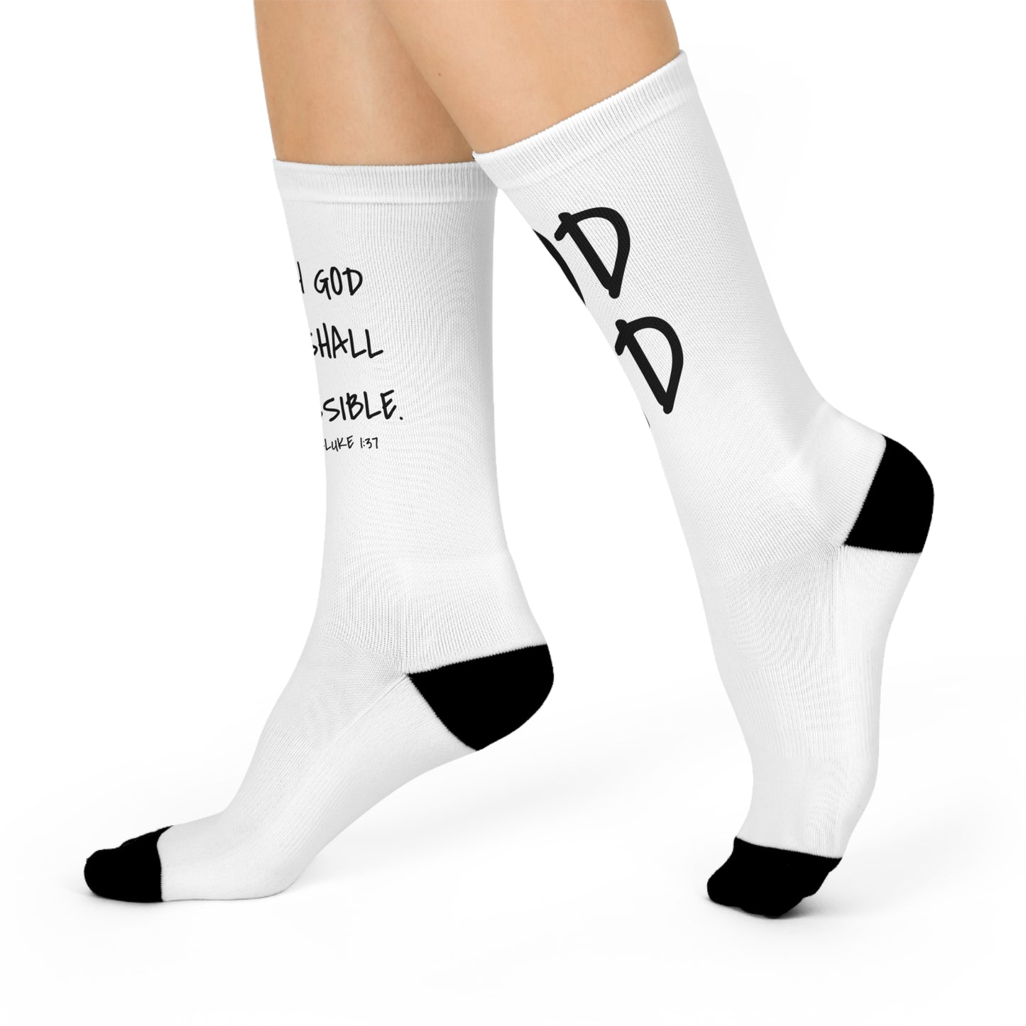 GOD DID - Cushioned Crew Socks