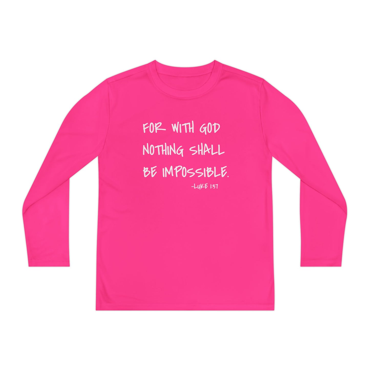 GOD DID - Youth Long Sleeve T-Shirt