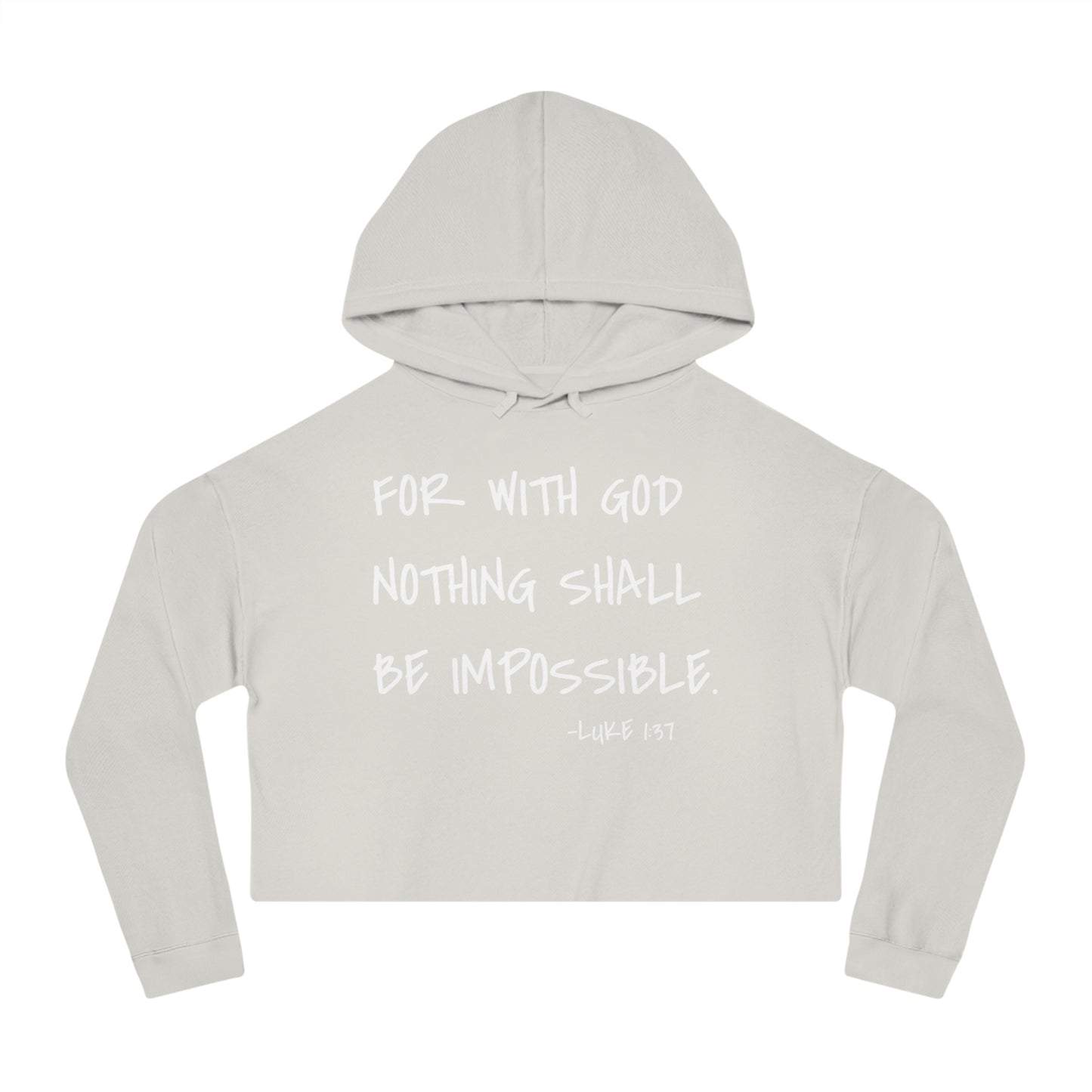 GOD DID - Women’s Cropped Hoodie