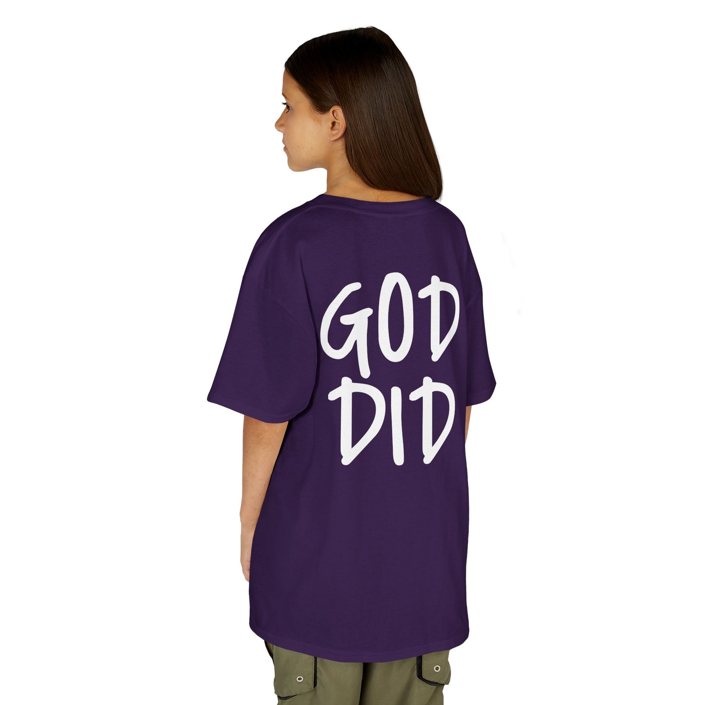 GOD DID - Kids Heavy T-Shirt