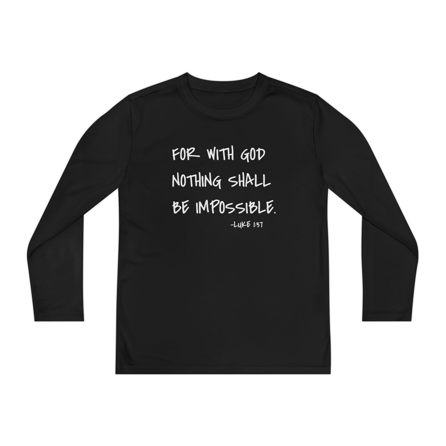 GOD DID - Youth Long Sleeve T-Shirt