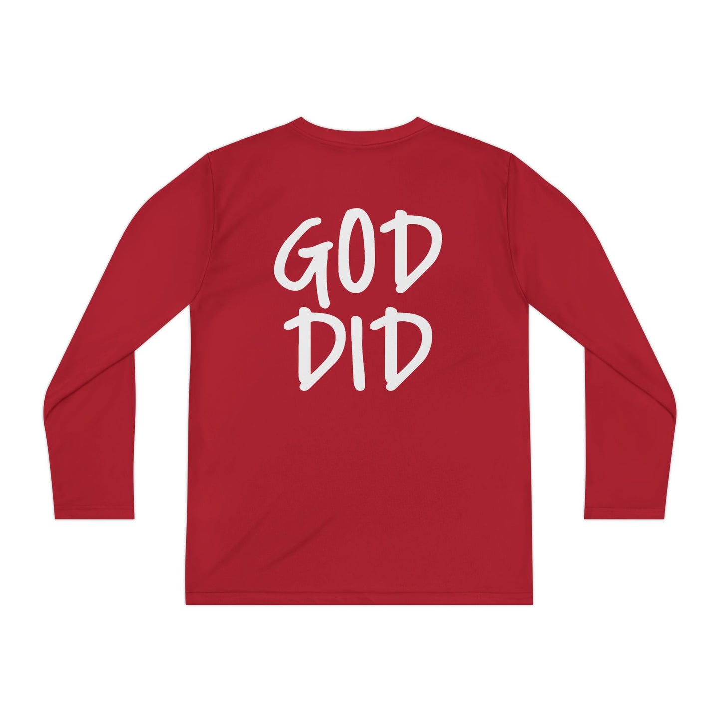 GOD DID - Youth Long Sleeve T-Shirt