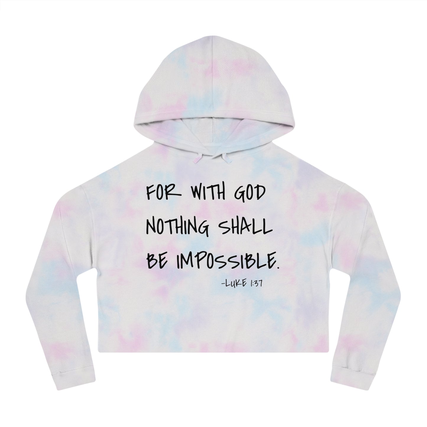 GOD DID - Women’s Cropped Hoodie