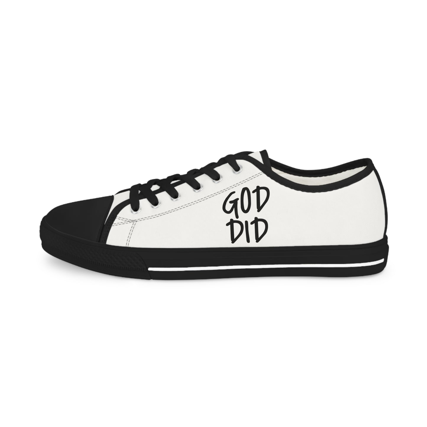 GOD DID - Men's Low Top Sneakers