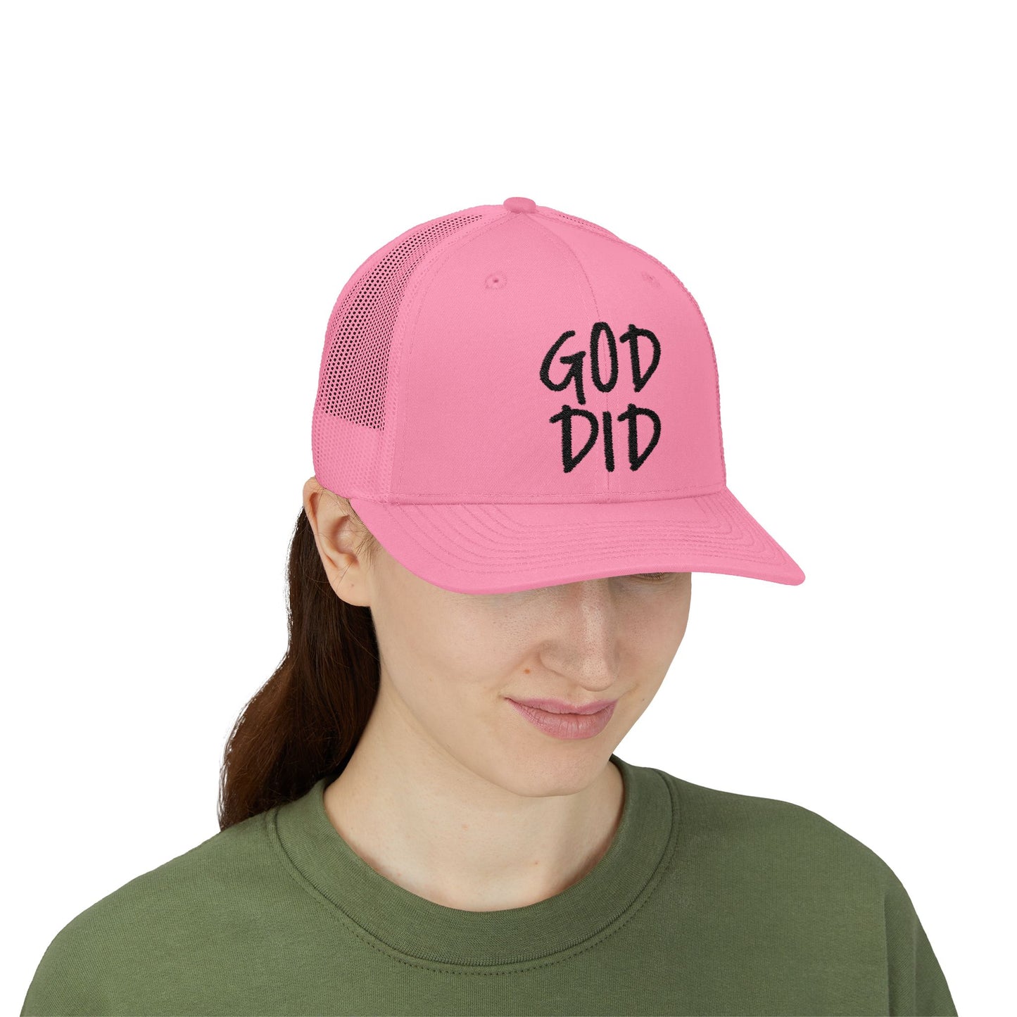 GOD DID - Snapback Trucker Cap
