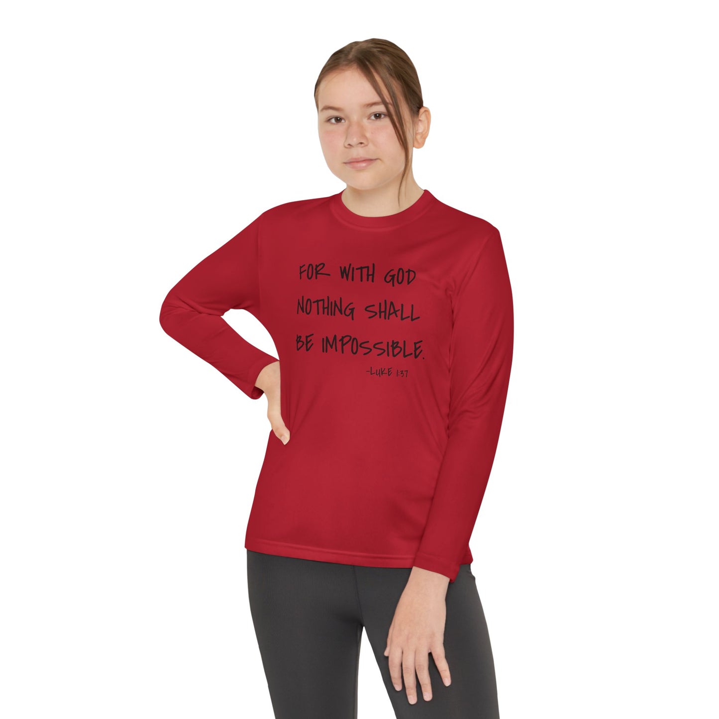 GOD DID - Youth Long Sleeve T-Shirt