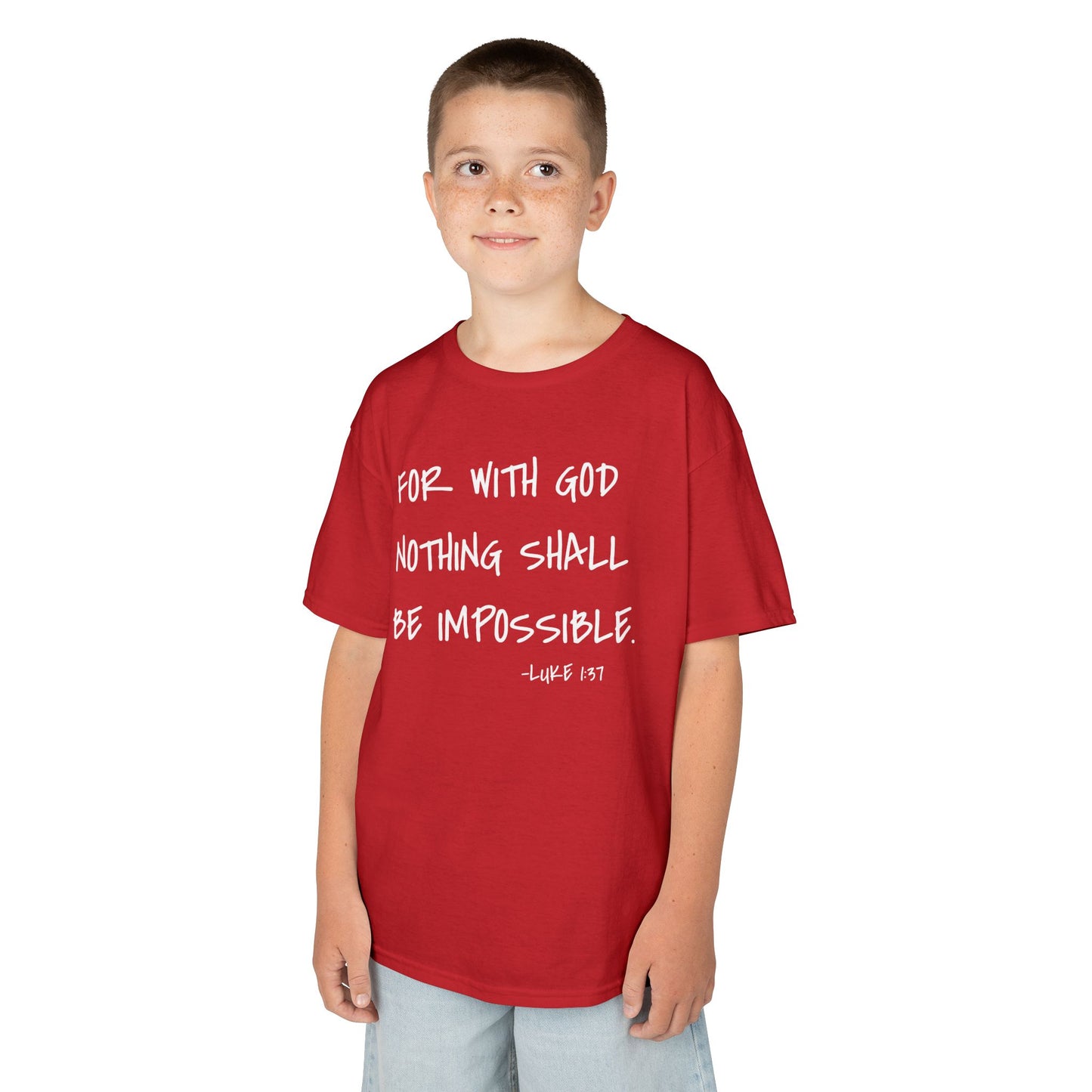GOD DID - Kids Heavy T-Shirt