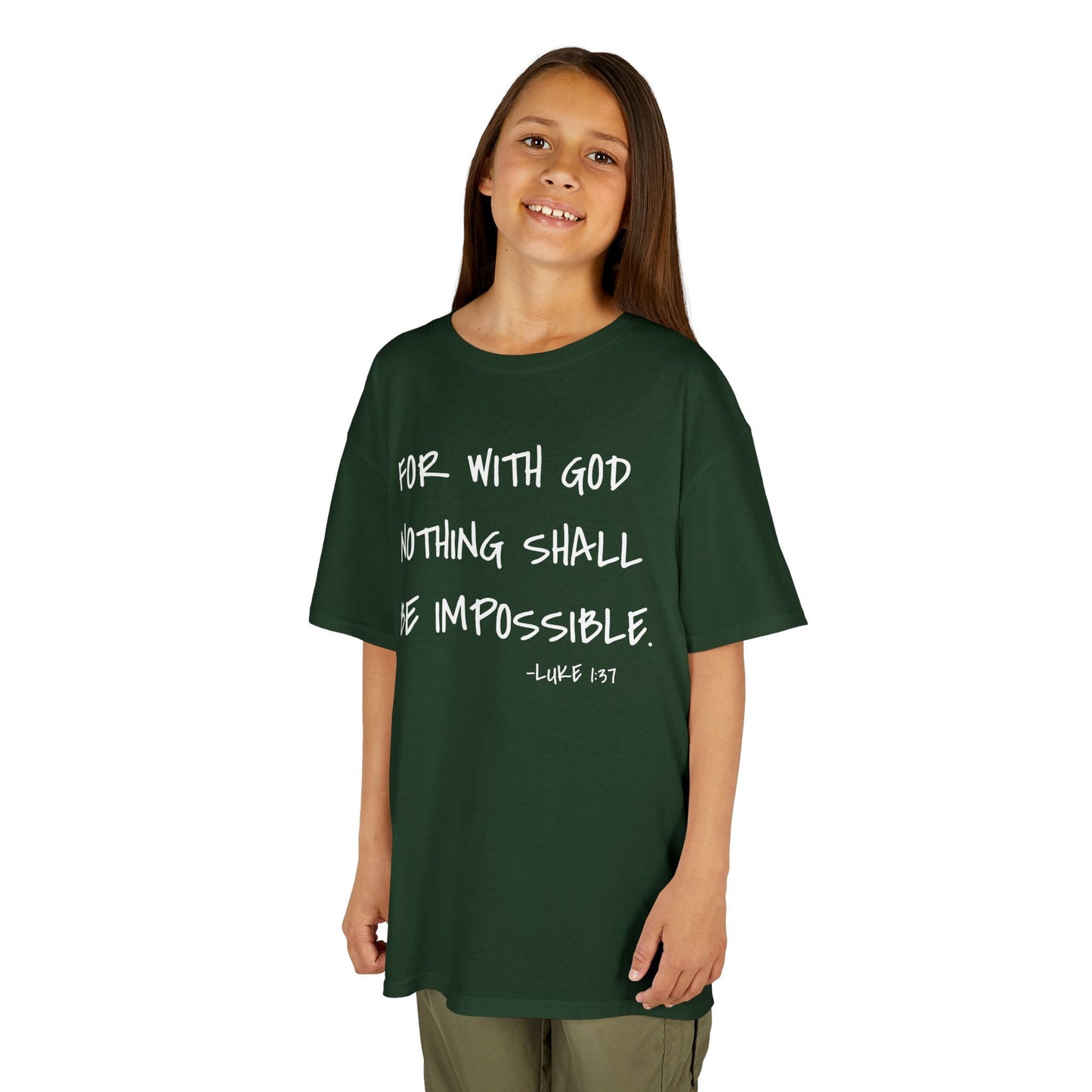 GOD DID - Kids Heavy T-Shirt