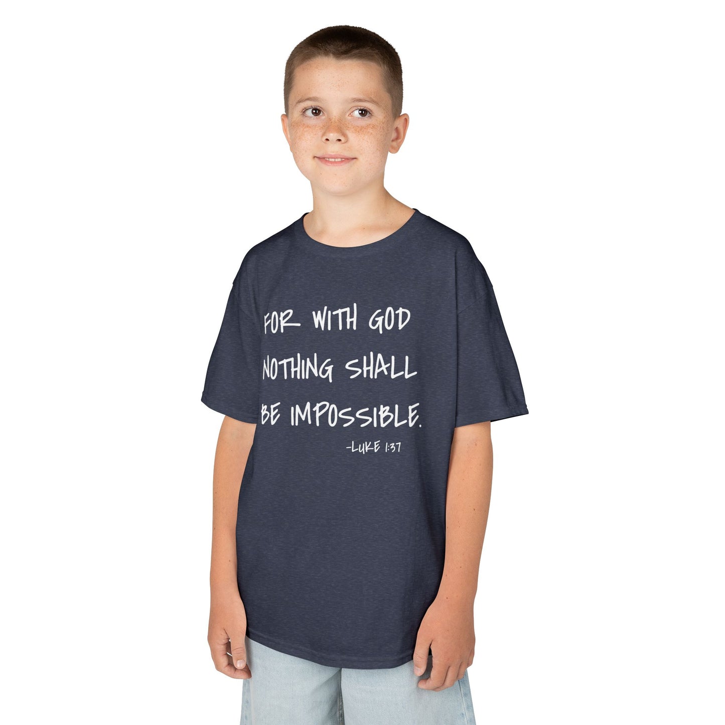 GOD DID - Kids Heavy T-Shirt