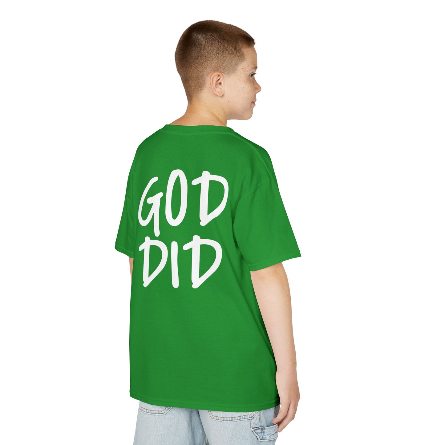 GOD DID - Kids Heavy T-Shirt