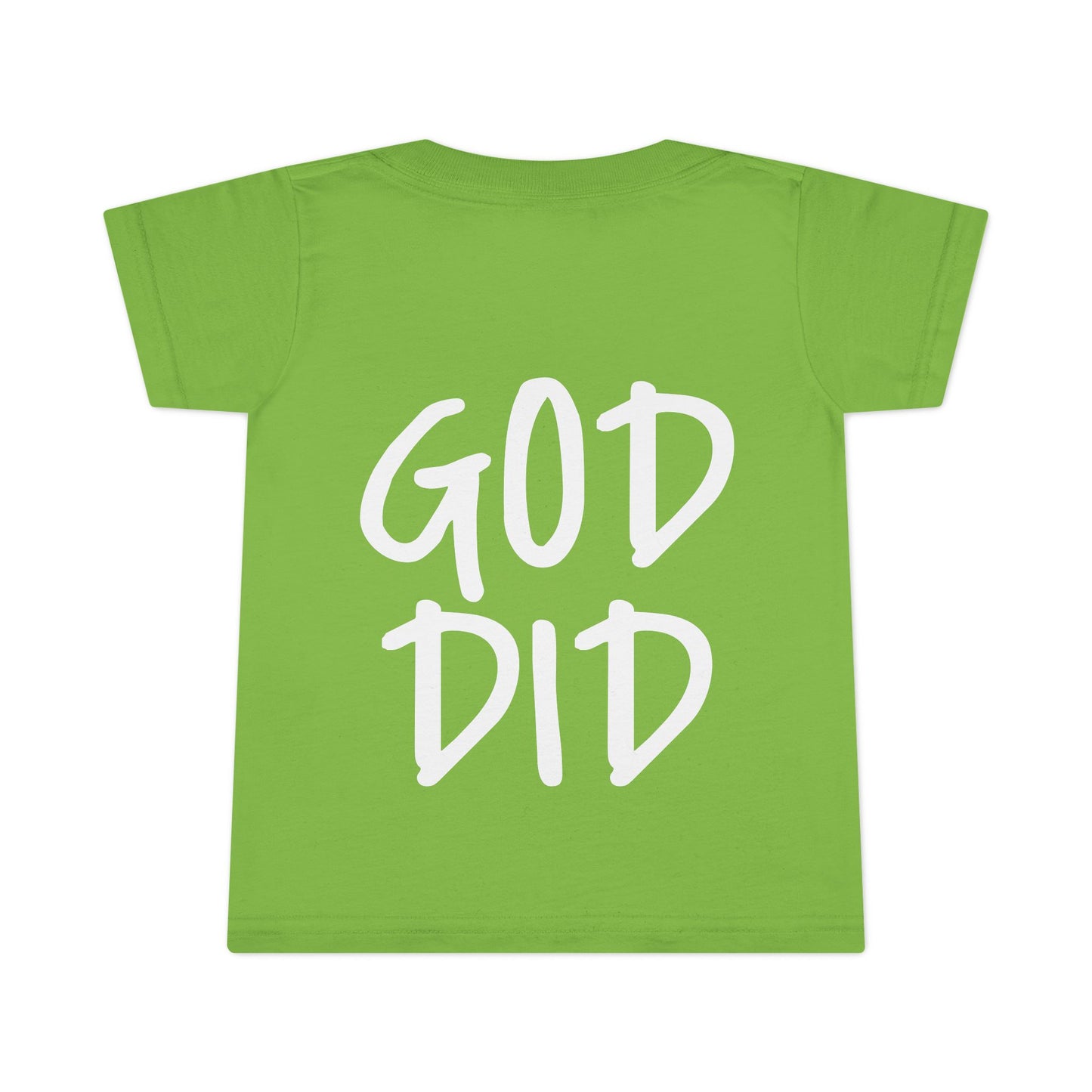 GOD DID - Faith Inspired Toddler T-shirt