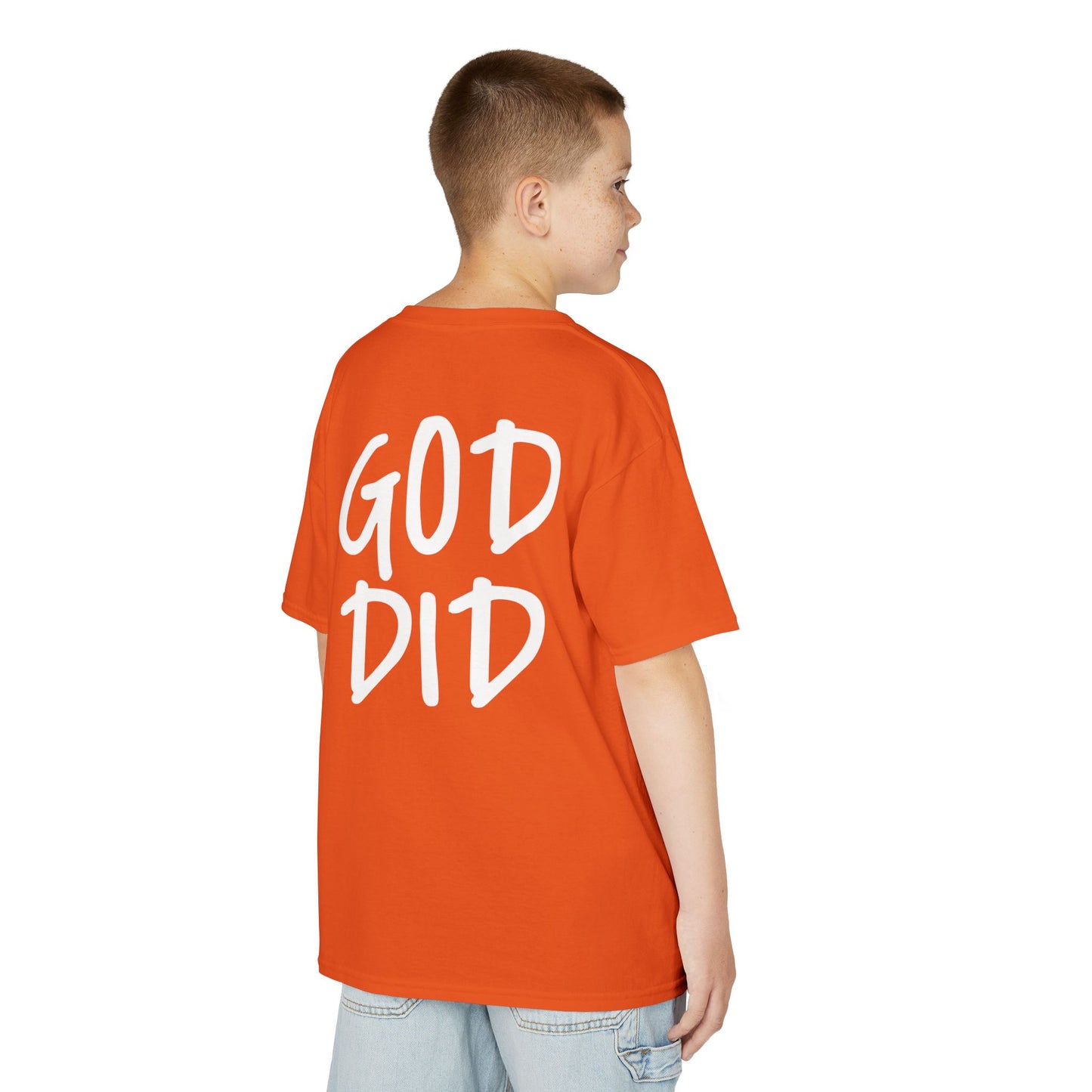 GOD DID - Kids Heavy T-Shirt