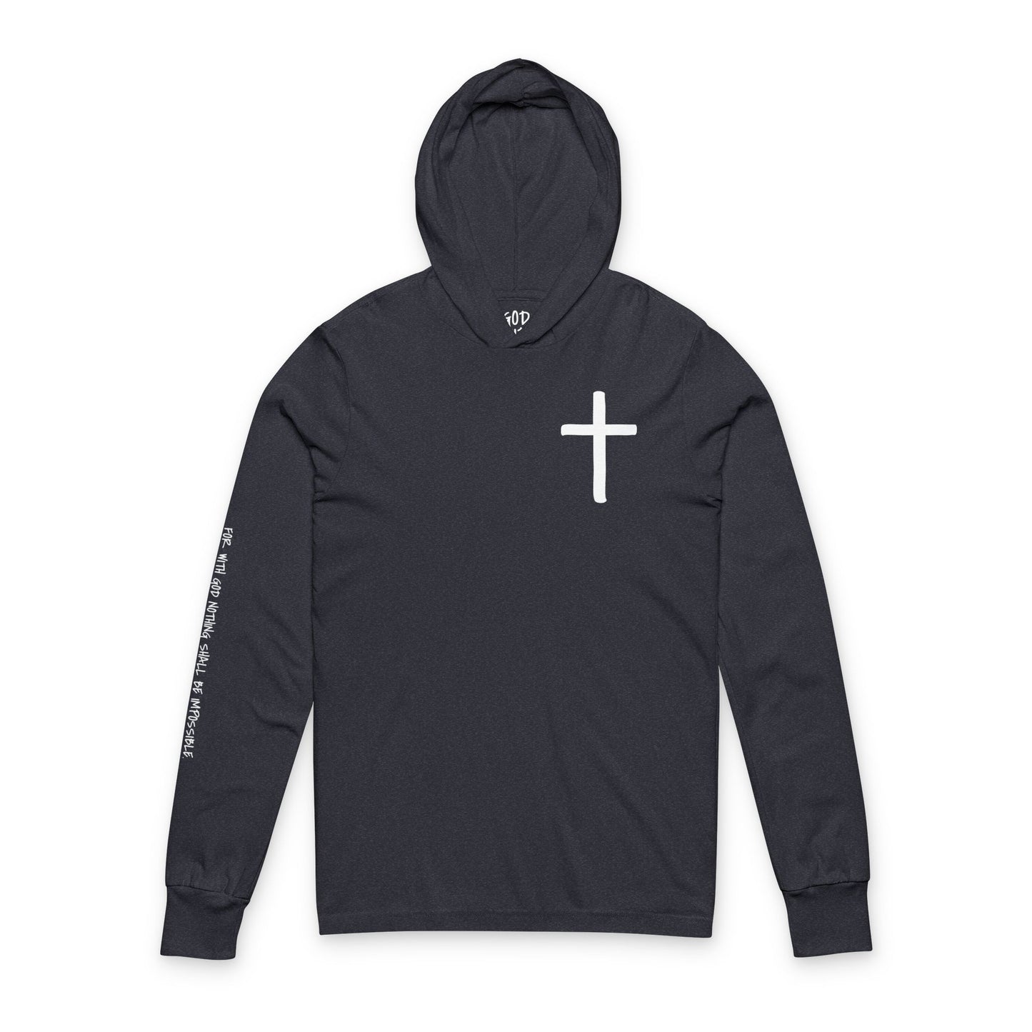 GOD DID - Unisex Hooded Long Sleeve T-Shirt